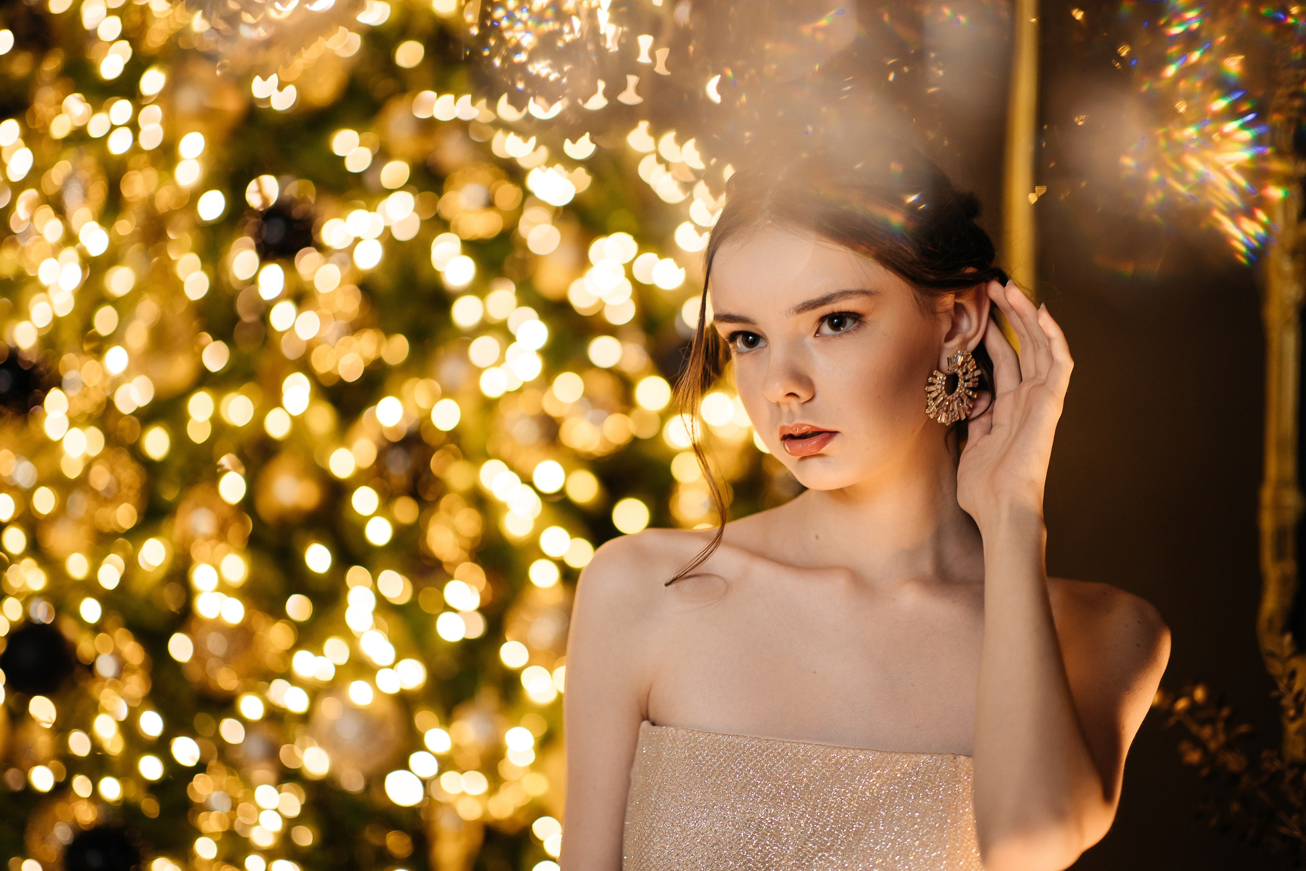 Индивидуальная 2х часовая новогодняя съемка для Анастасии. Портретный фотограф Юлия Красноперова в Барнауле/Заринске