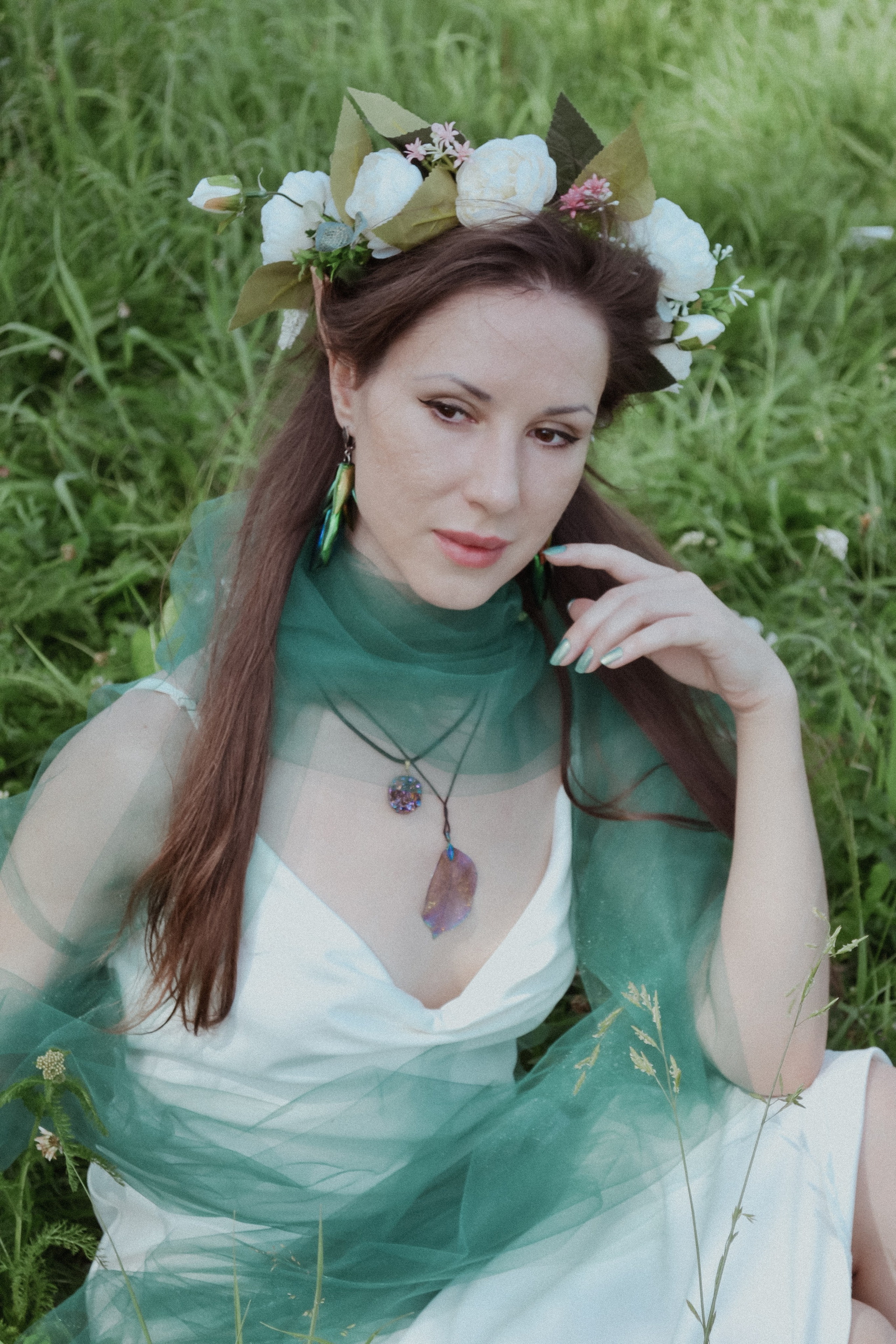 Татьяна в образе эльфа. Записки фотографа