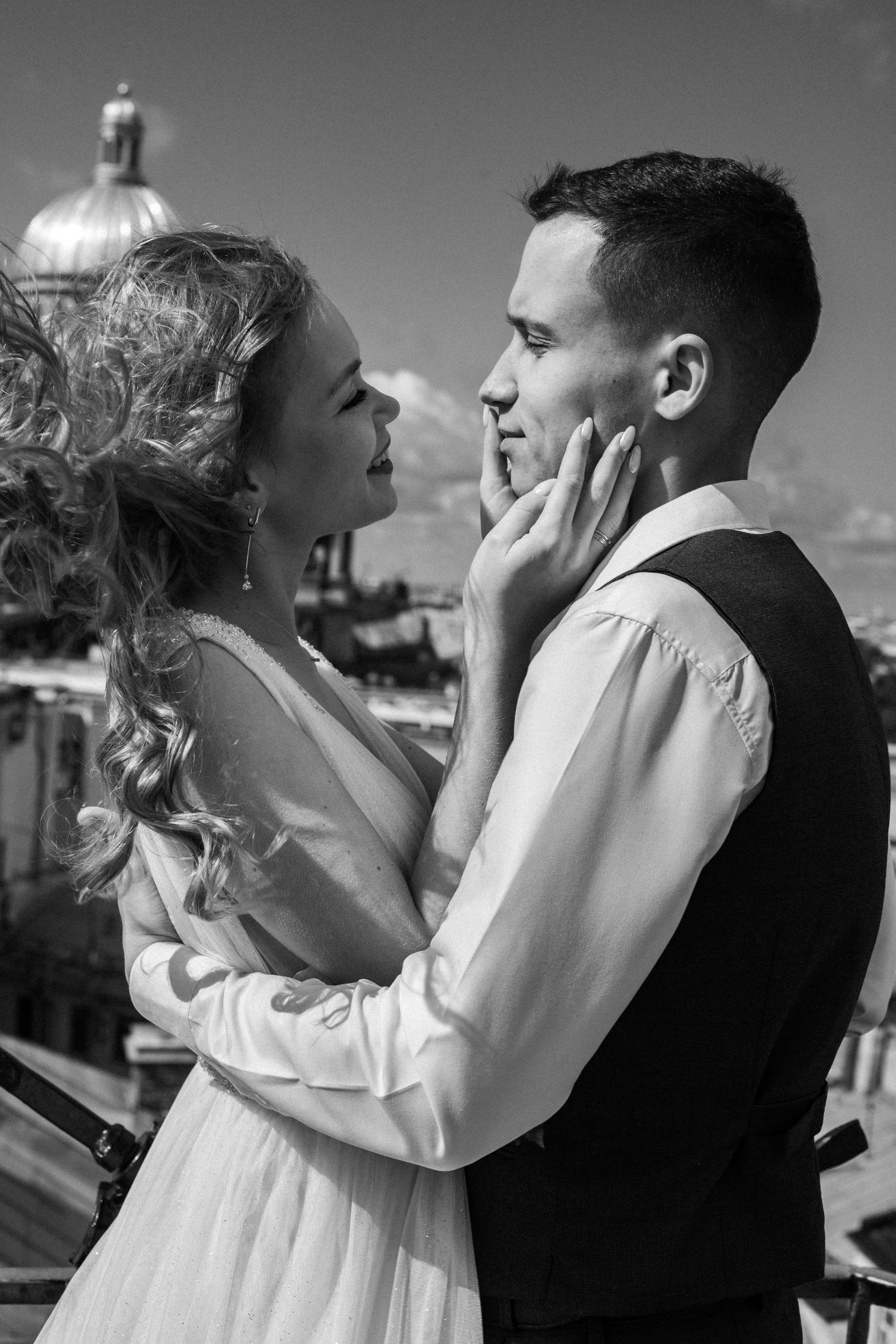 Свадебная фотосессия на крыше — фотограф СПб. Фотограф Олеся Беляева | Санкт-Петербург и Ленобласть