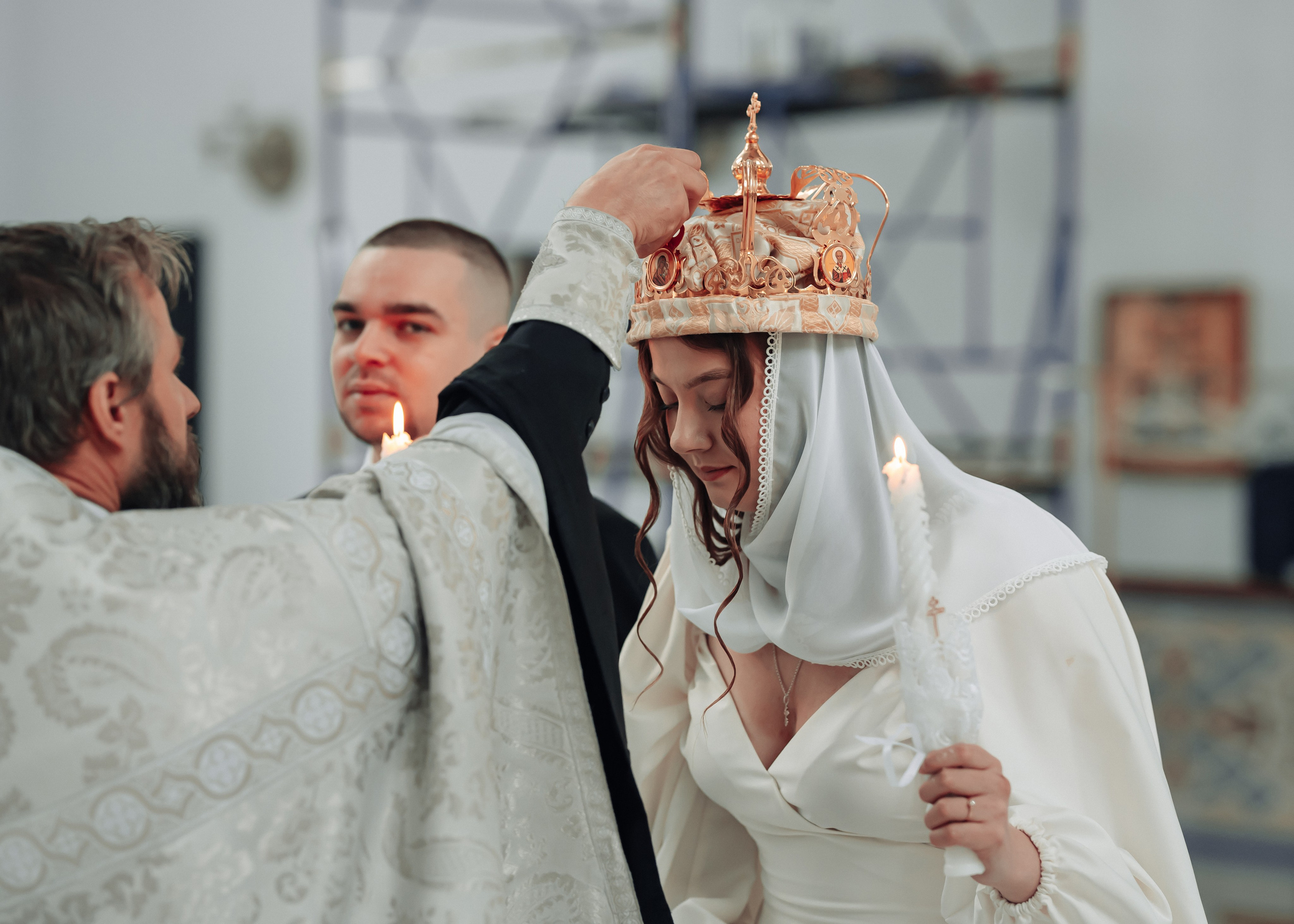 Венчание «Венцы любви и верности». Крамер Юлиана детский и семейный фотограф