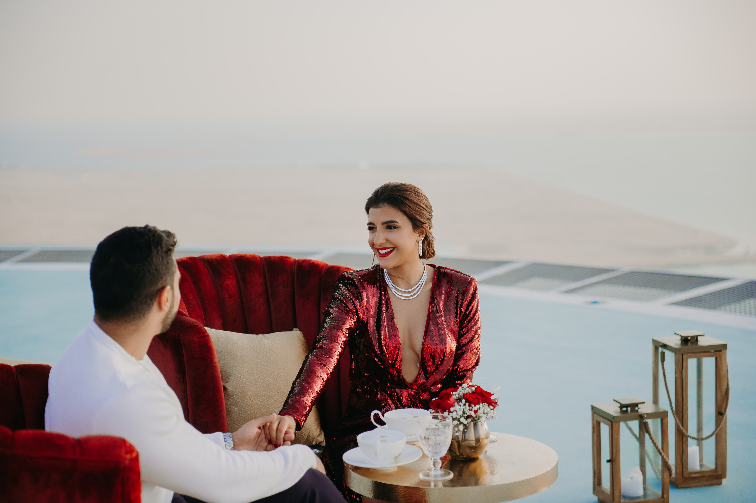 Love Story на высоте (Абу Даби). Фотограф в Москве и Санкт-Петербурге Дарина