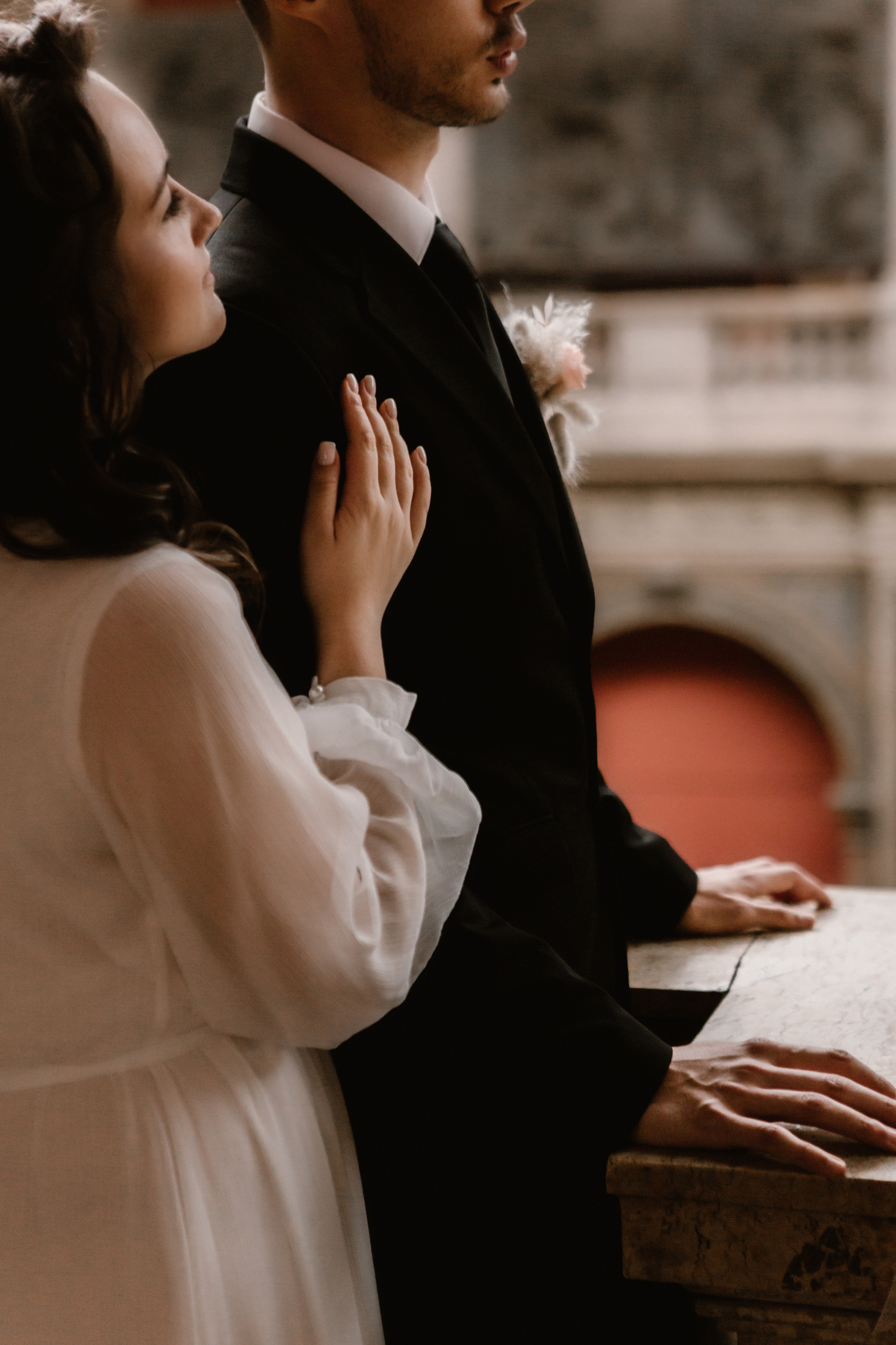 I feel this warmth. Galina and Nikita Bykovets, a wedding photographer and videographer duo in Germany