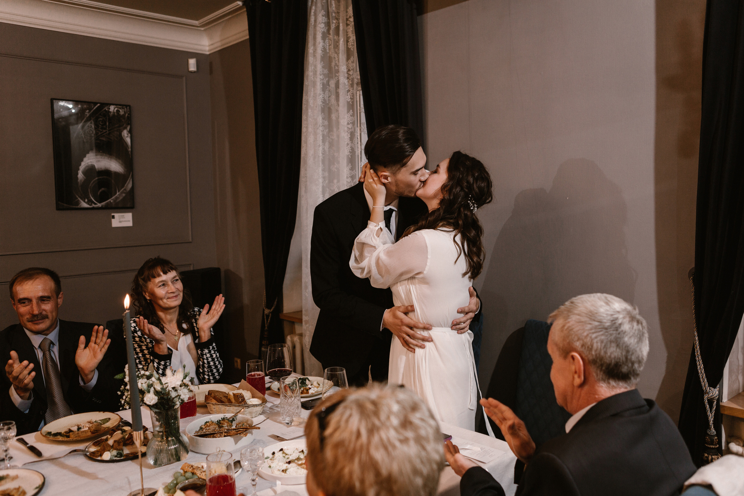 I feel this warmth. Galina and Nikita Bykovets, a wedding photographer and videographer duo in Germany