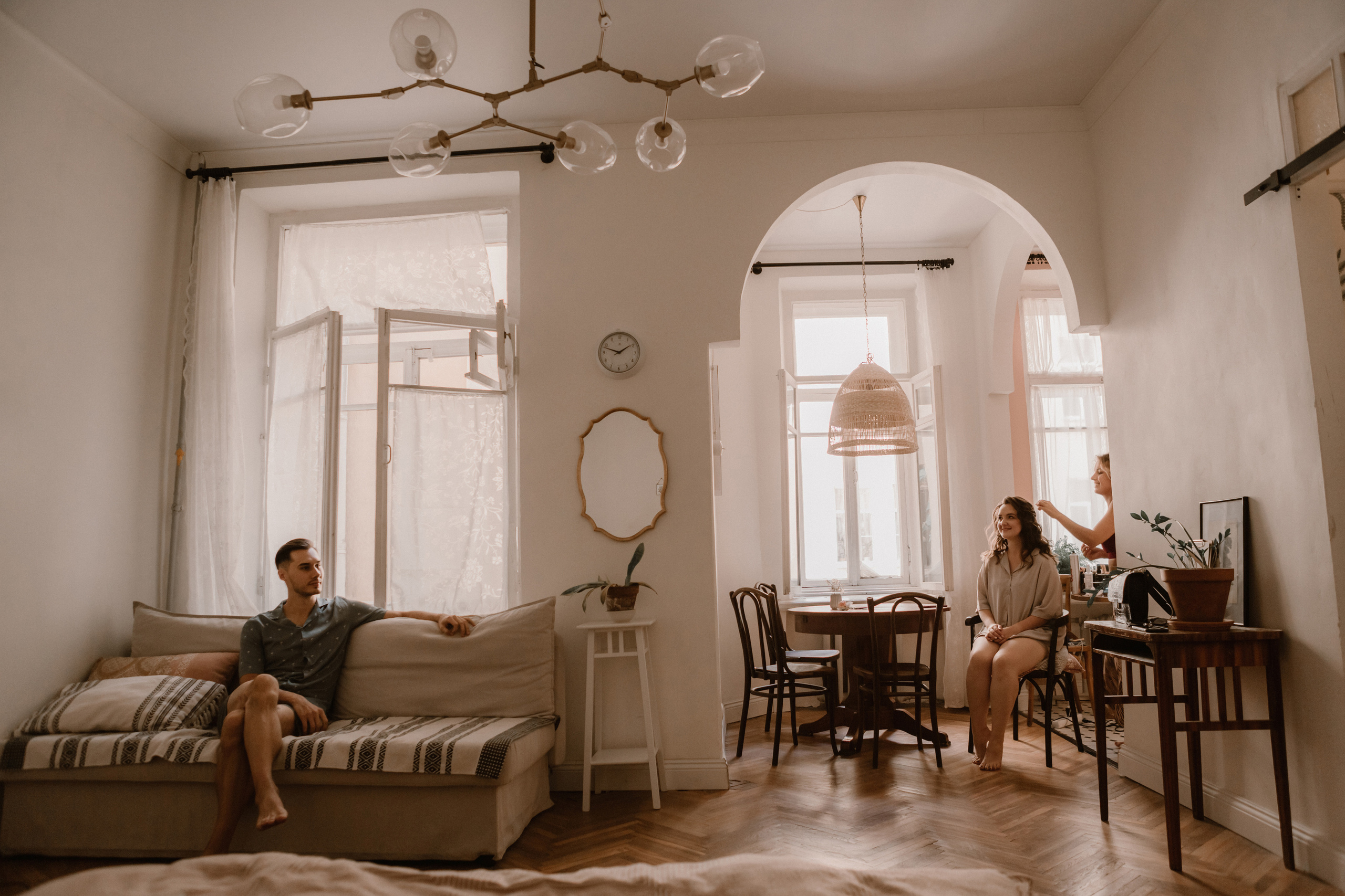 I feel this warmth. Galina and Nikita Bykovets, a wedding photographer and videographer duo in Germany