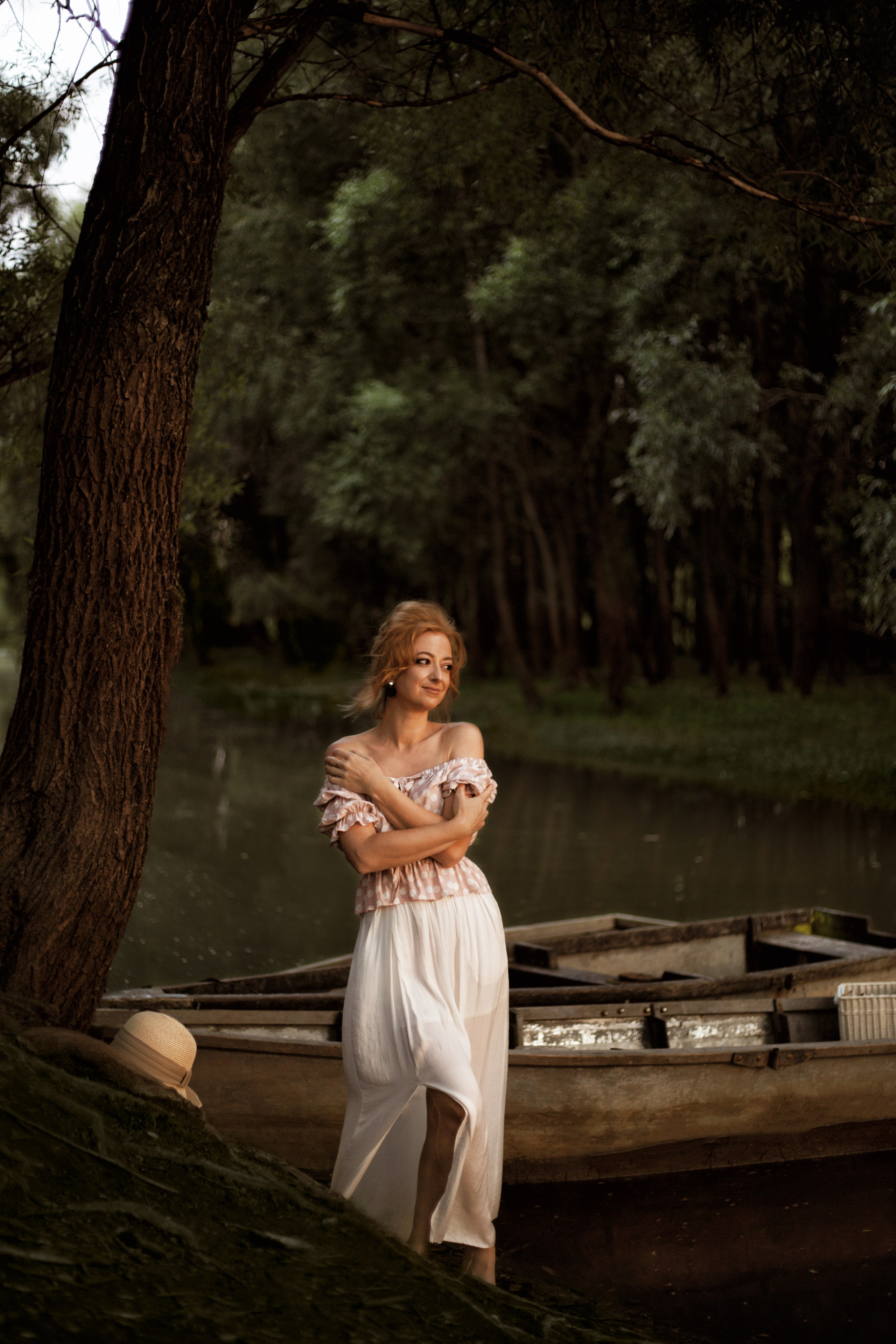 Художественный портрет на свежем воздухе. Фотограф в Новосибирске Краснова Евгения