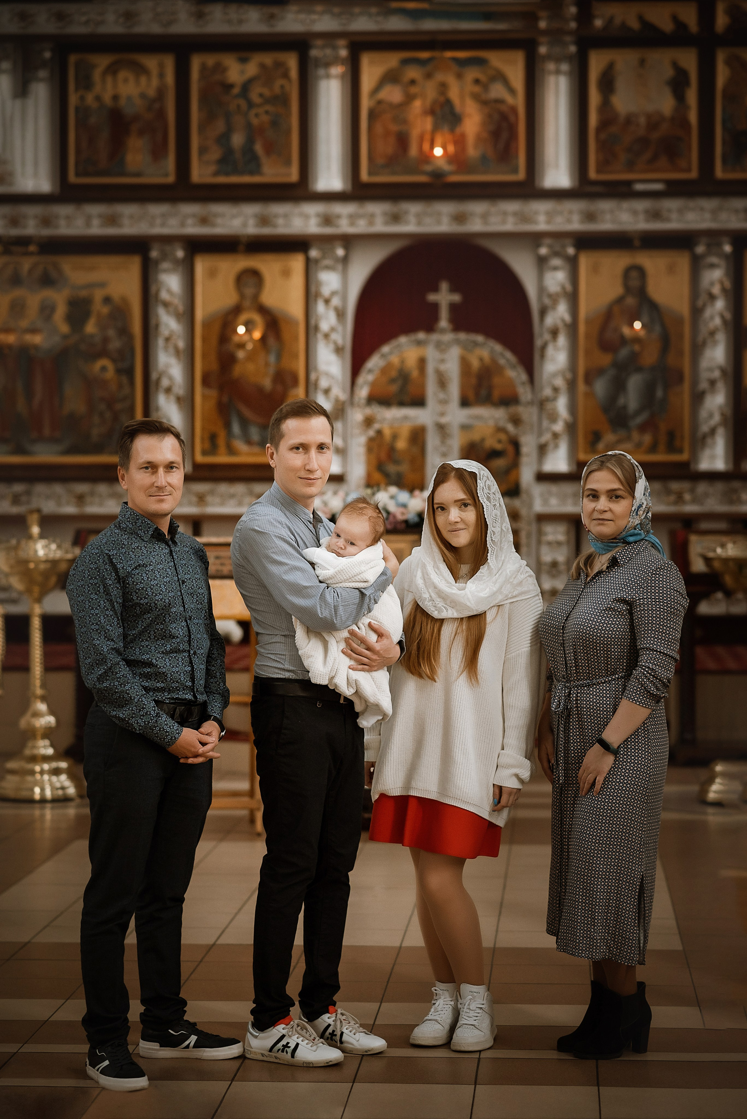 Крещение Кирилла _ Храм иконы БМ Целительница. Семейный фотограф в Ростове-на-Дону Татьяна Литвинова