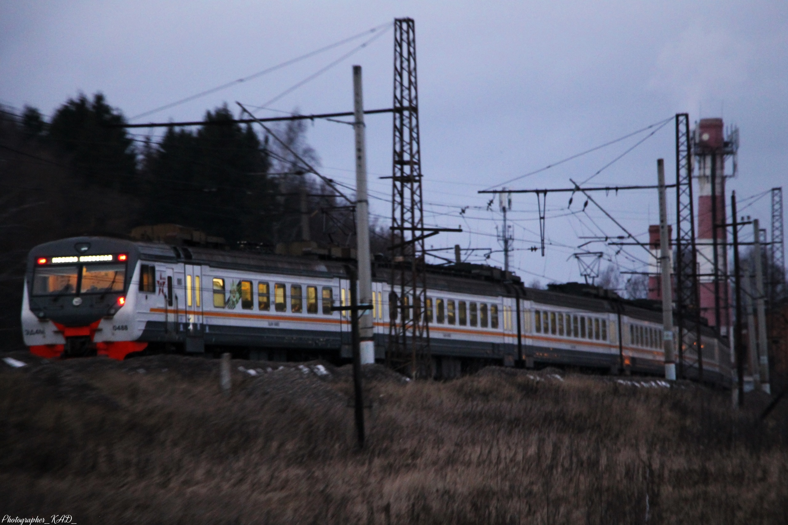 Железная дорога. Photographer K.A.D