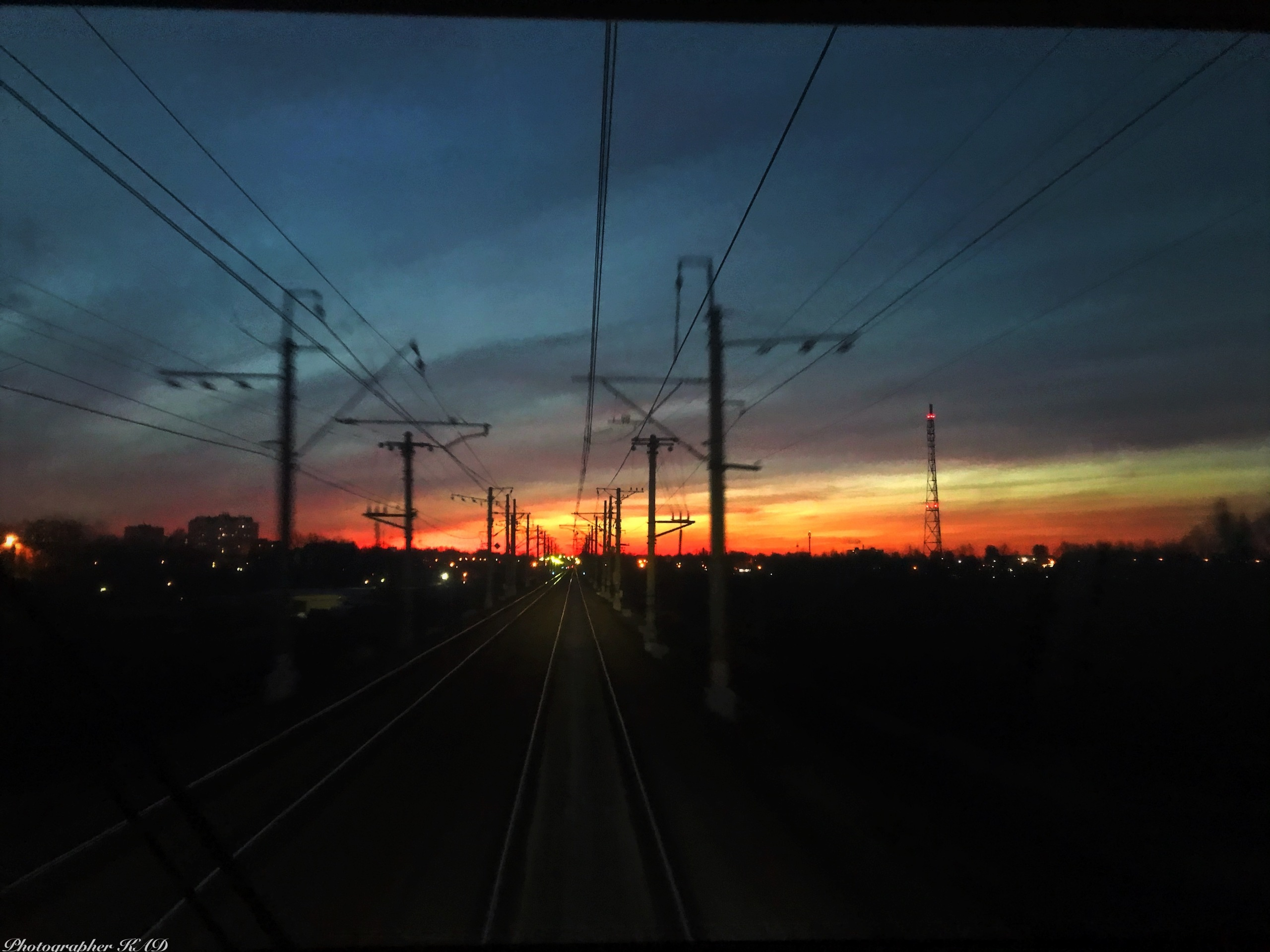 Железная дорога. Photographer K.A.D