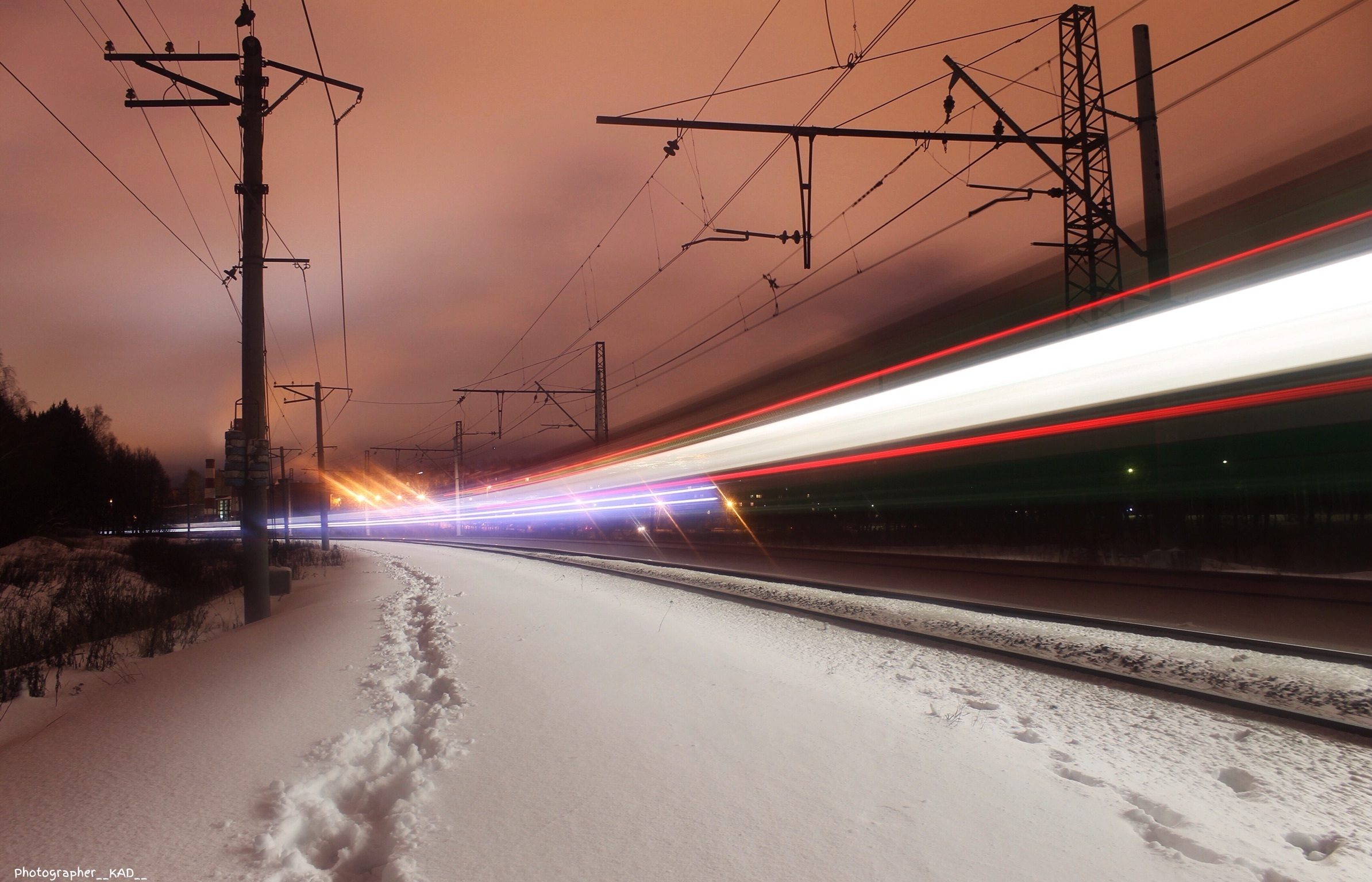 Железная дорога. Photographer K.A.D