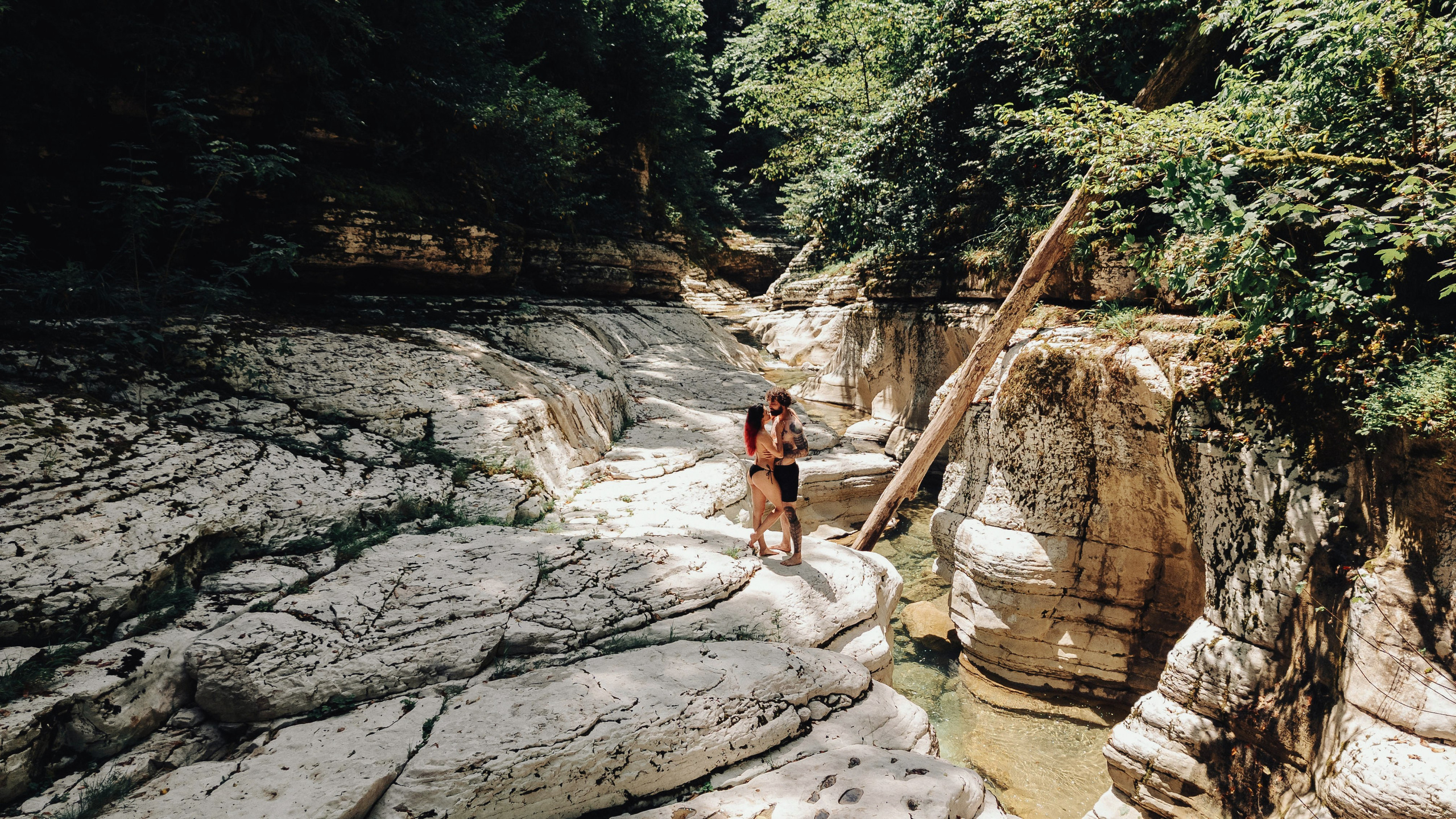 Белые скалы Станислав и Анастасия. Фотограф в Москве Александр Иванов