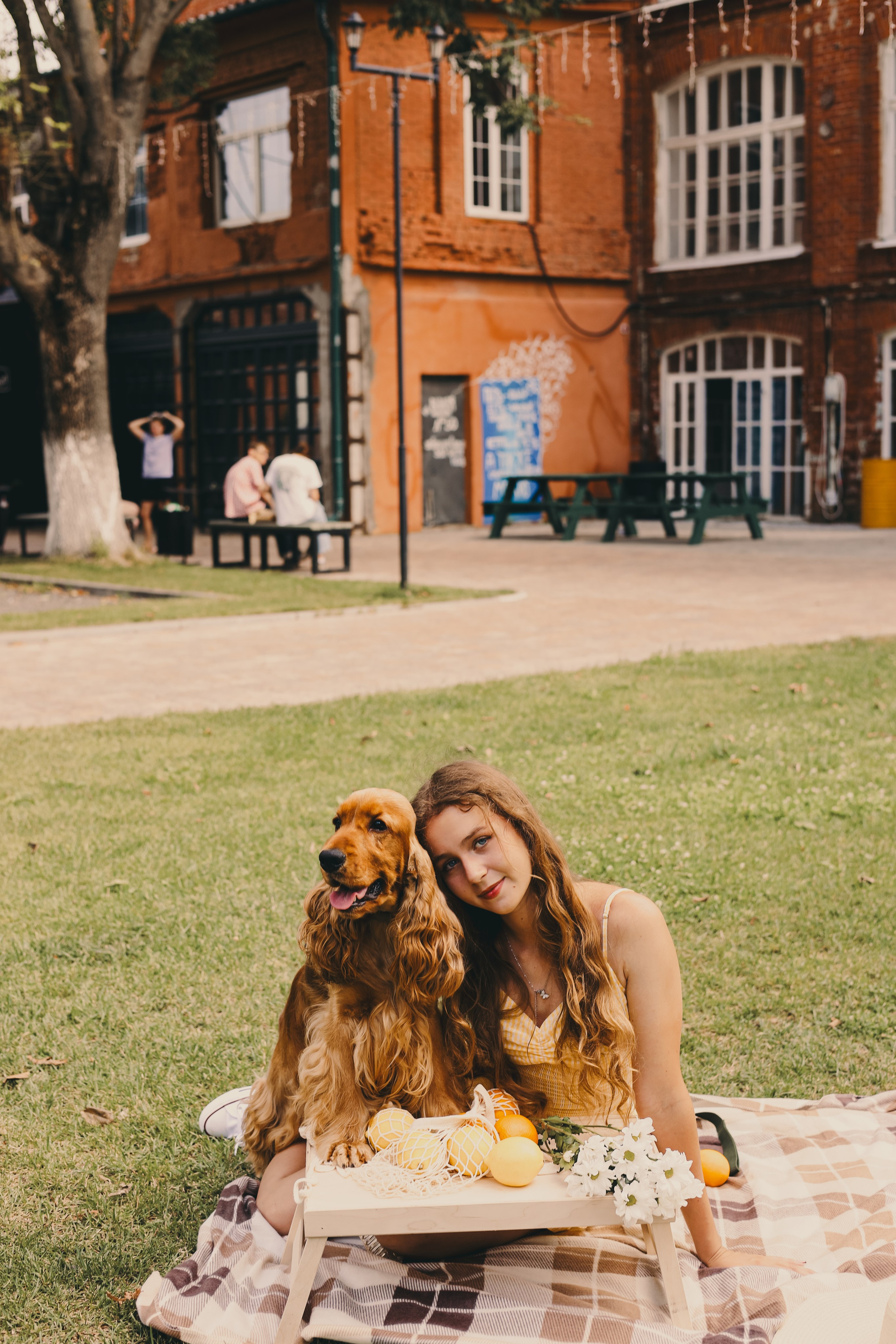 Фотопроект «Пикник со спаниелем». Фотограф Мария Лаенко