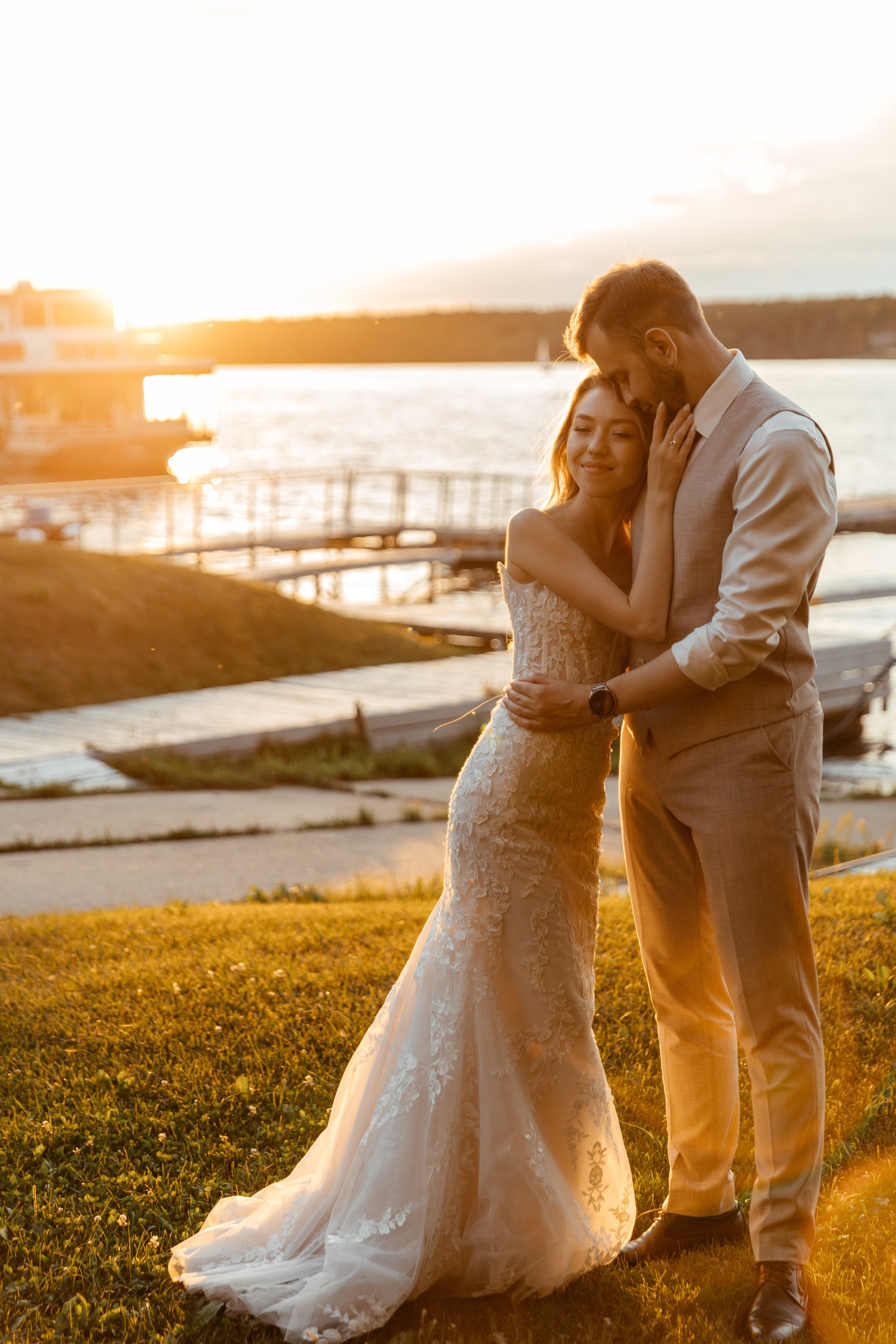 Мария и Александр | Radisson | Rodina Yaht Club. Свадебный фотограф Ангелина Зотова | Обнинск, Москва, Калуга