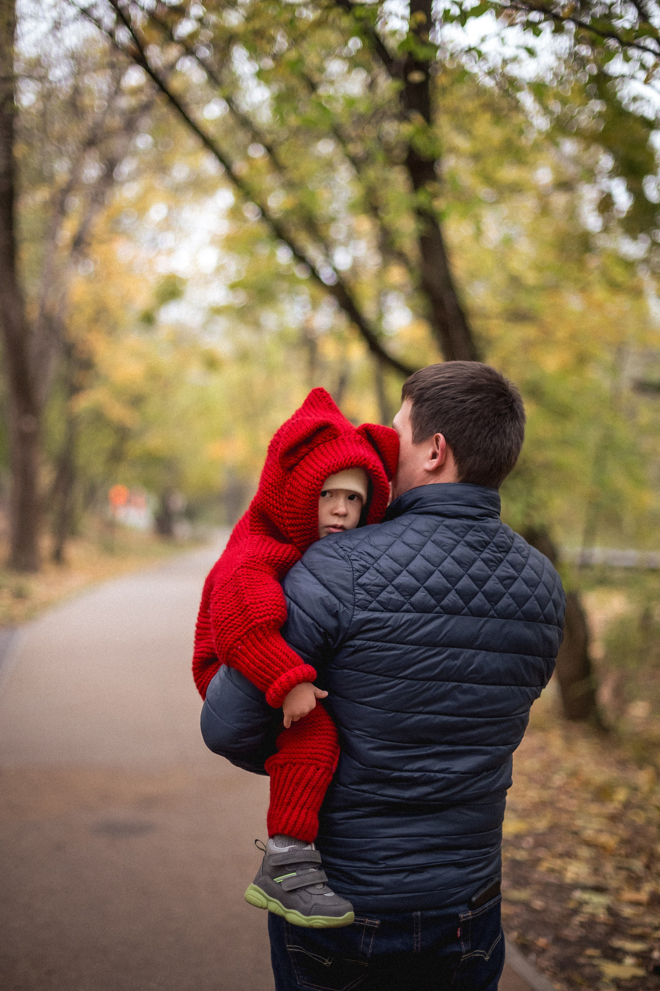 Тепло осени. Леон и родители. Фотограф в Москве Базанова Дарья