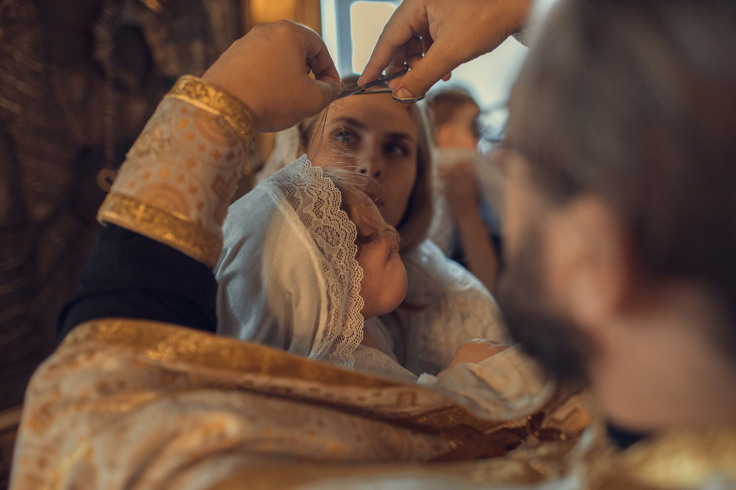 Крещение Виктории, церковь Воскресения Христова, село Вятское. Главная