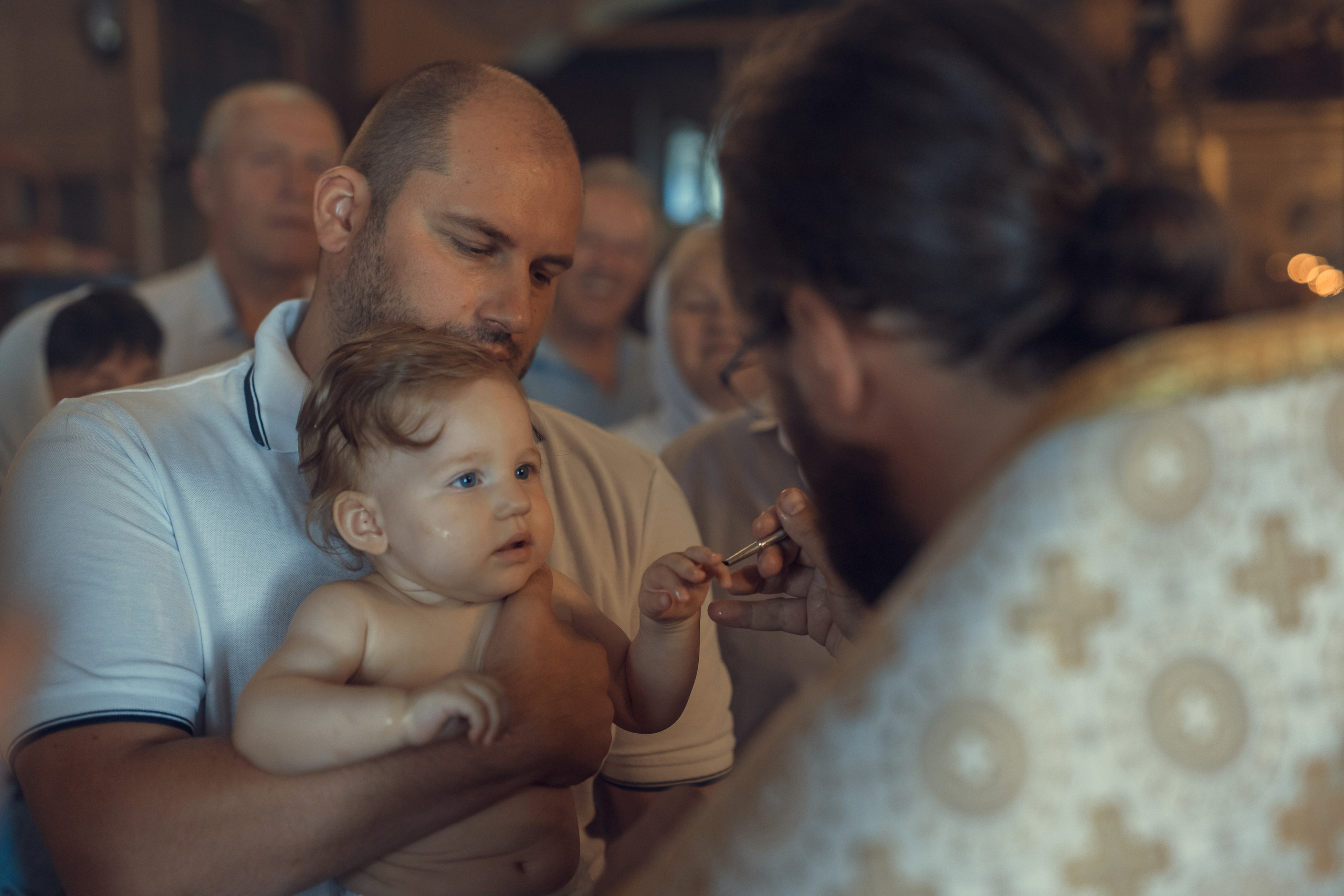 Крещение Виктории, церковь Воскресения Христова, село Вятское. Главная
