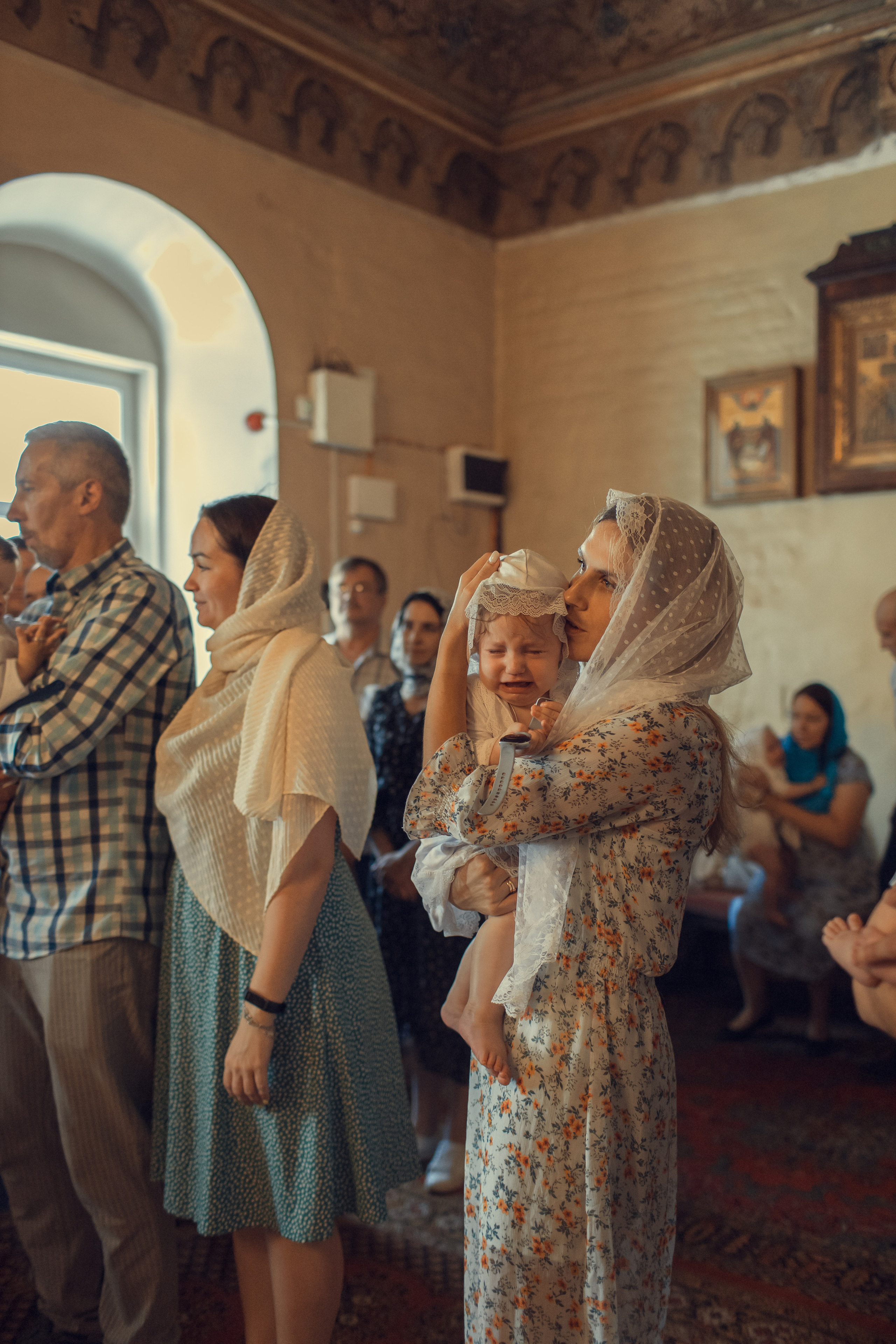 Крещение Виктории, церковь Воскресения Христова, село Вятское. Главная