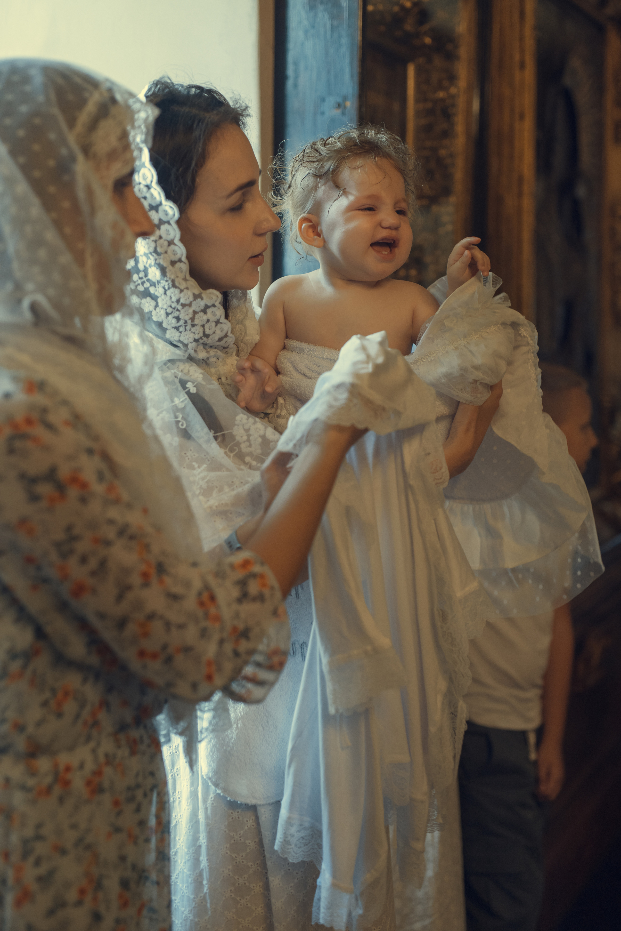 Крещение Виктории, церковь Воскресения Христова, село Вятское. Главная