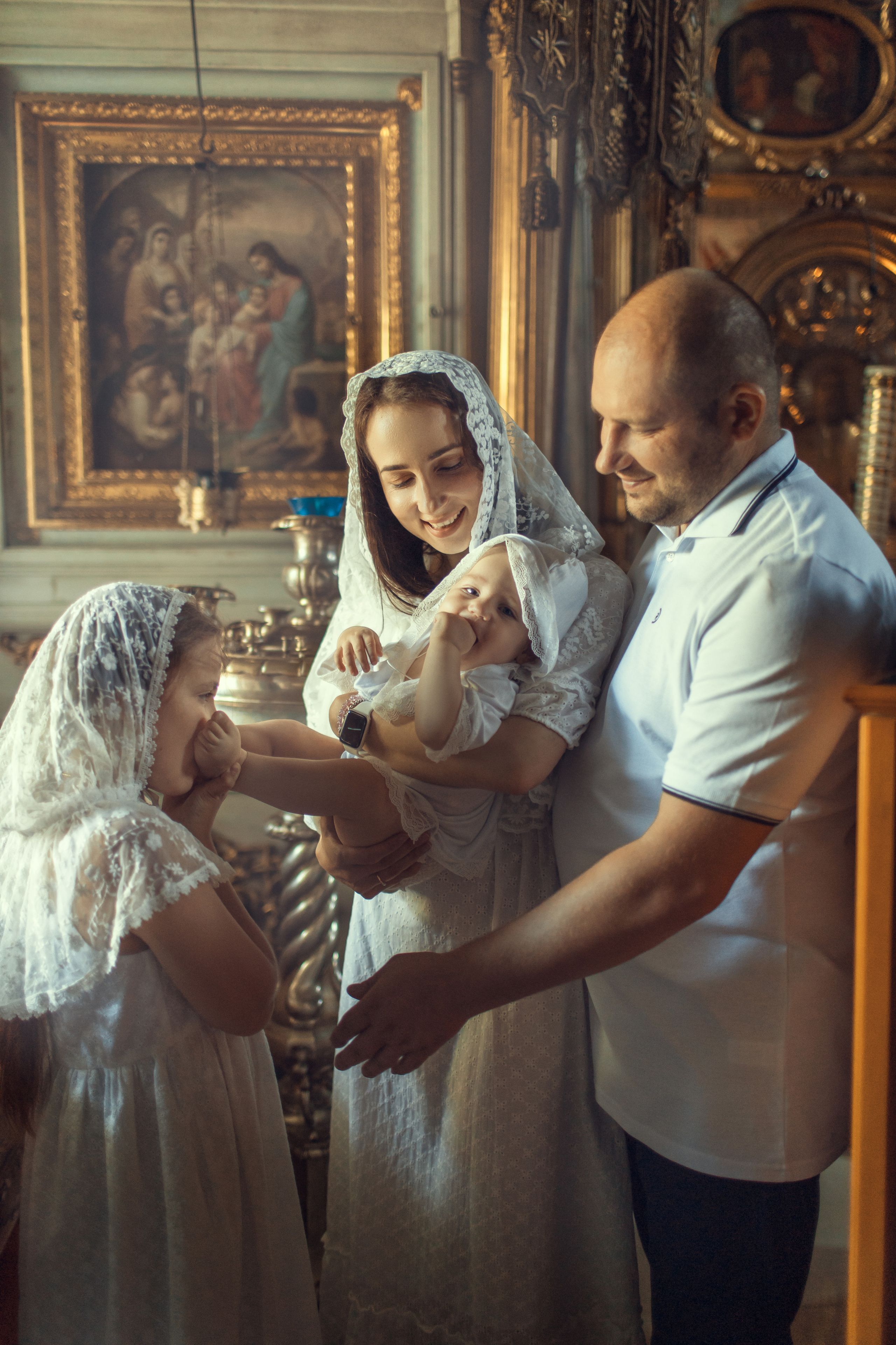 Крещение Виктории, церковь Воскресения Христова, село Вятское. Главная