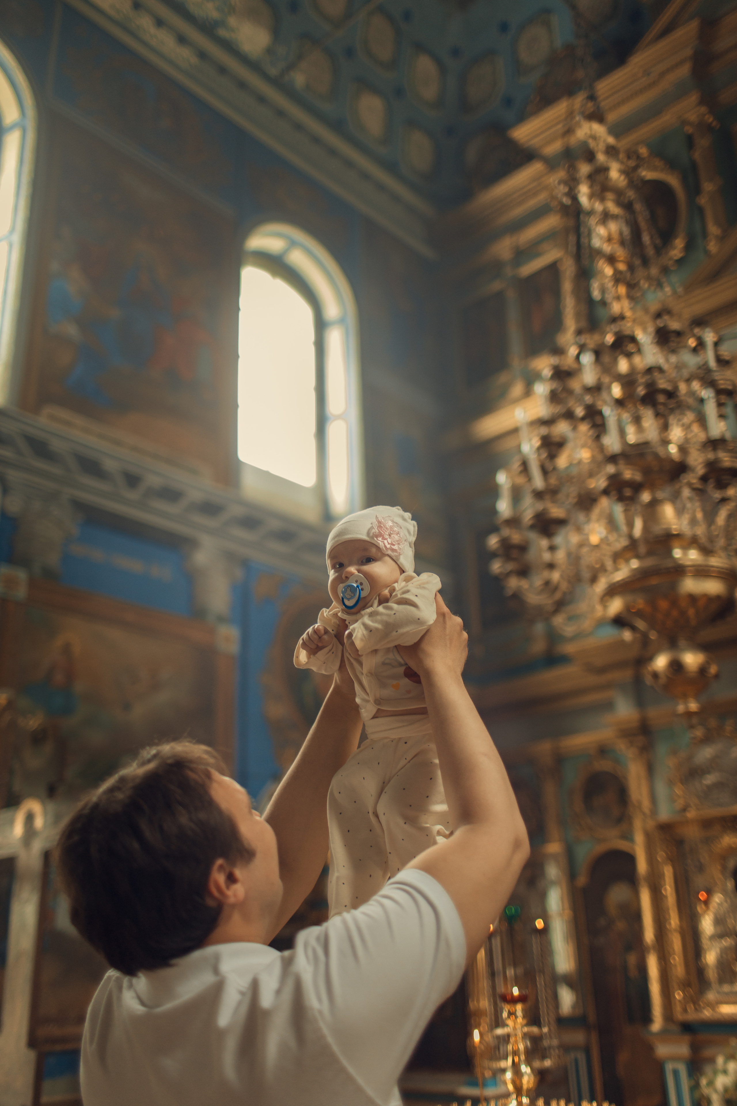 Крещение Машеньки, храм Преображения Господня, село Поводнево. Главная