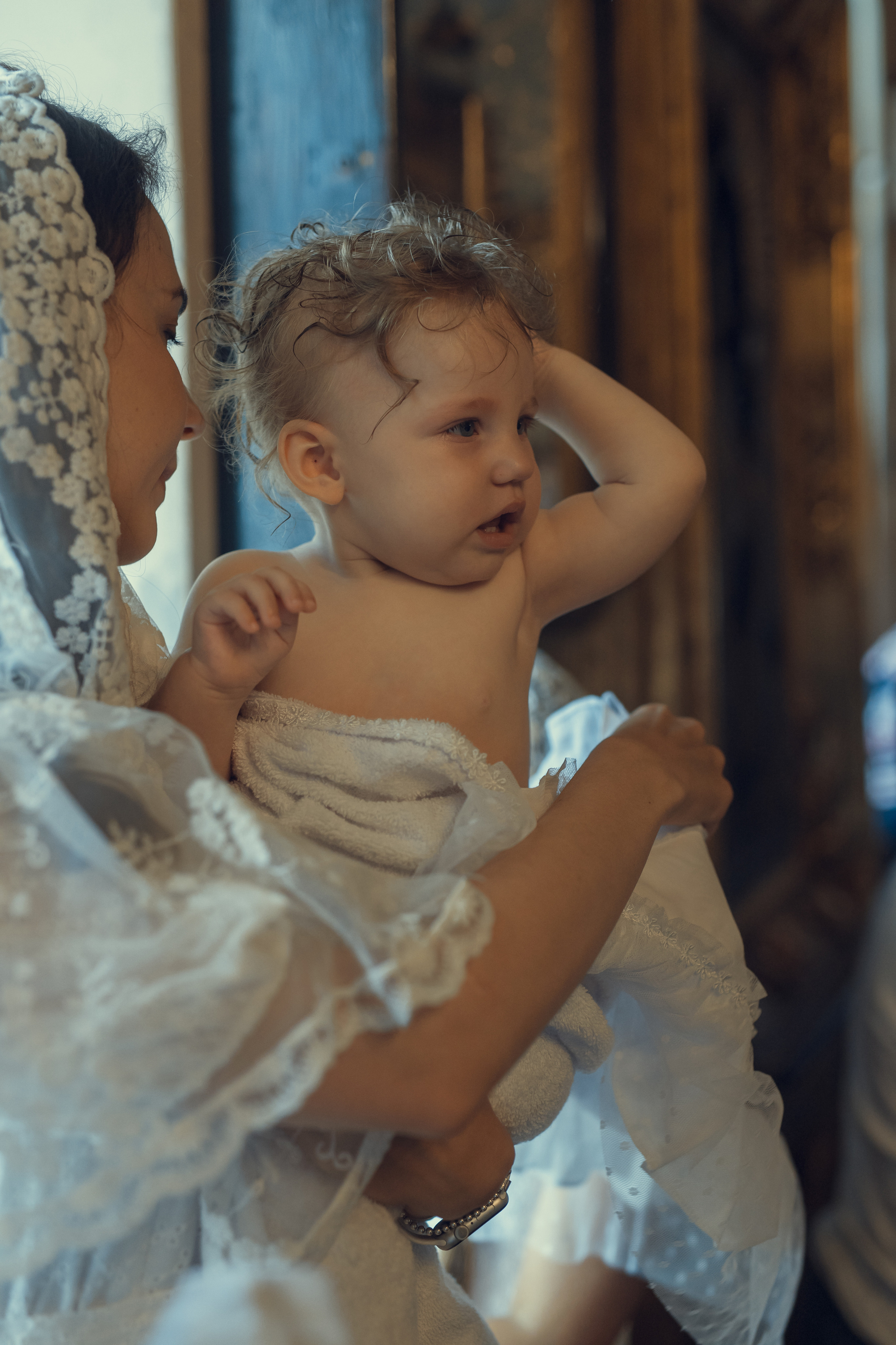 Крещение Виктории, церковь Воскресения Христова, село Вятское. Главная