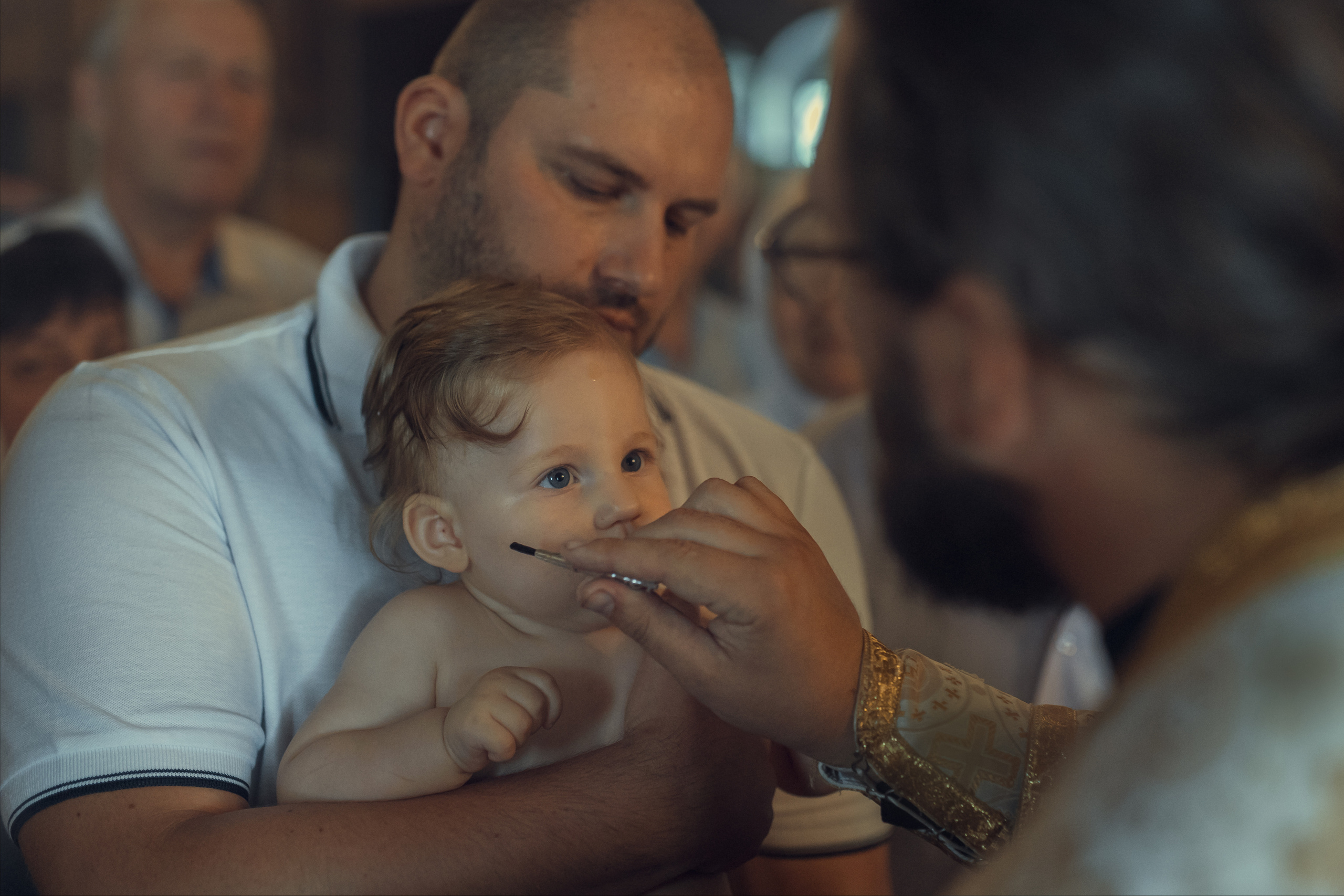 Крещение Виктории, церковь Воскресения Христова, село Вятское. Главная