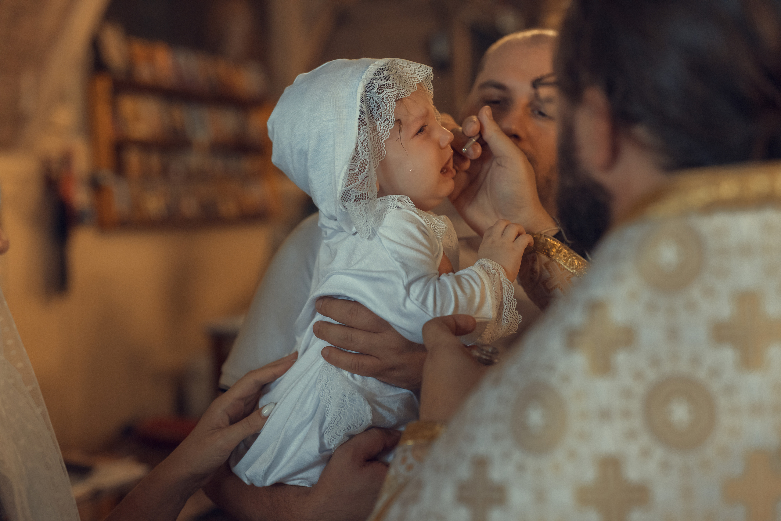 Крещение Виктории, церковь Воскресения Христова, село Вятское. Главная