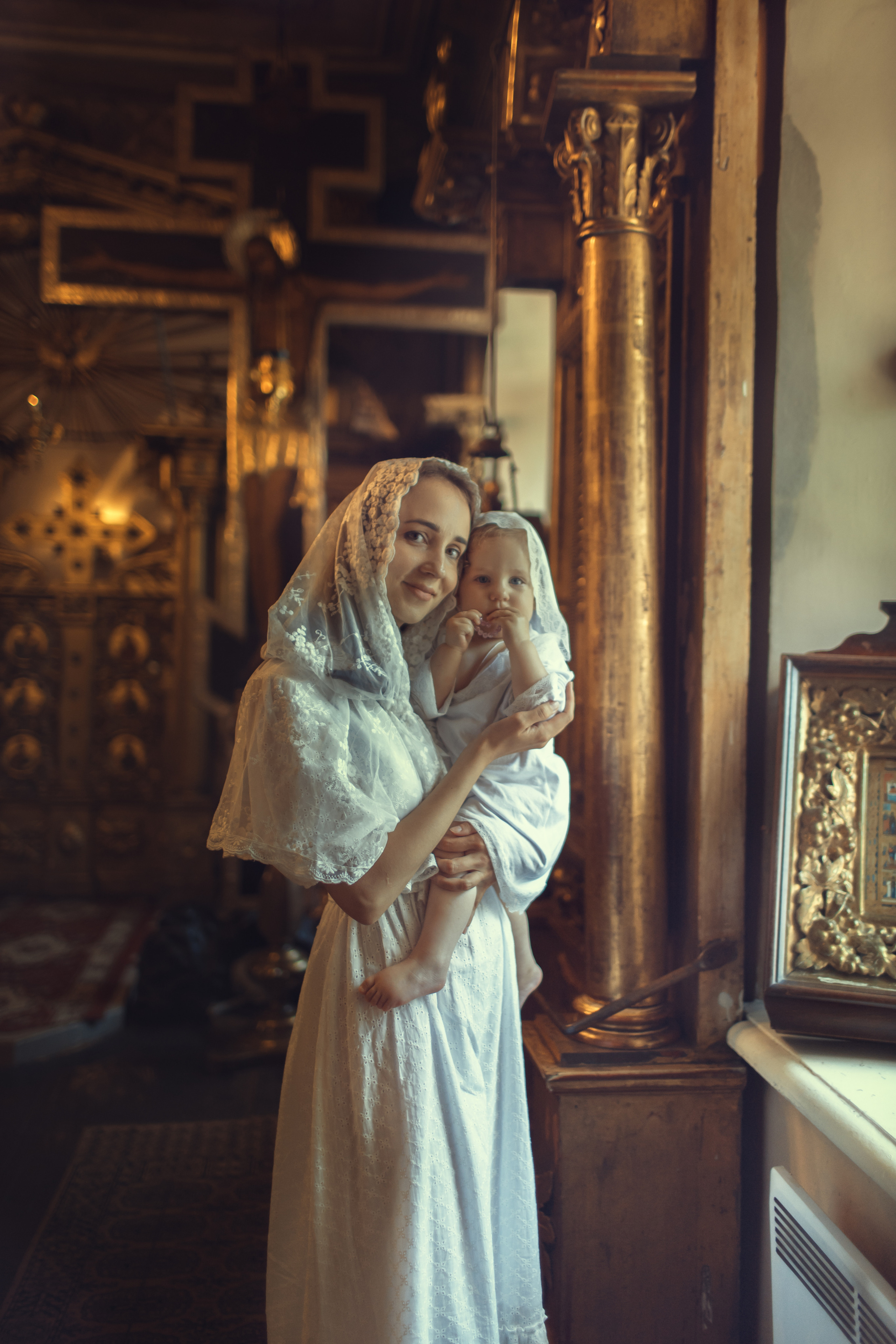 Крещение Виктории, церковь Воскресения Христова, село Вятское. Главная