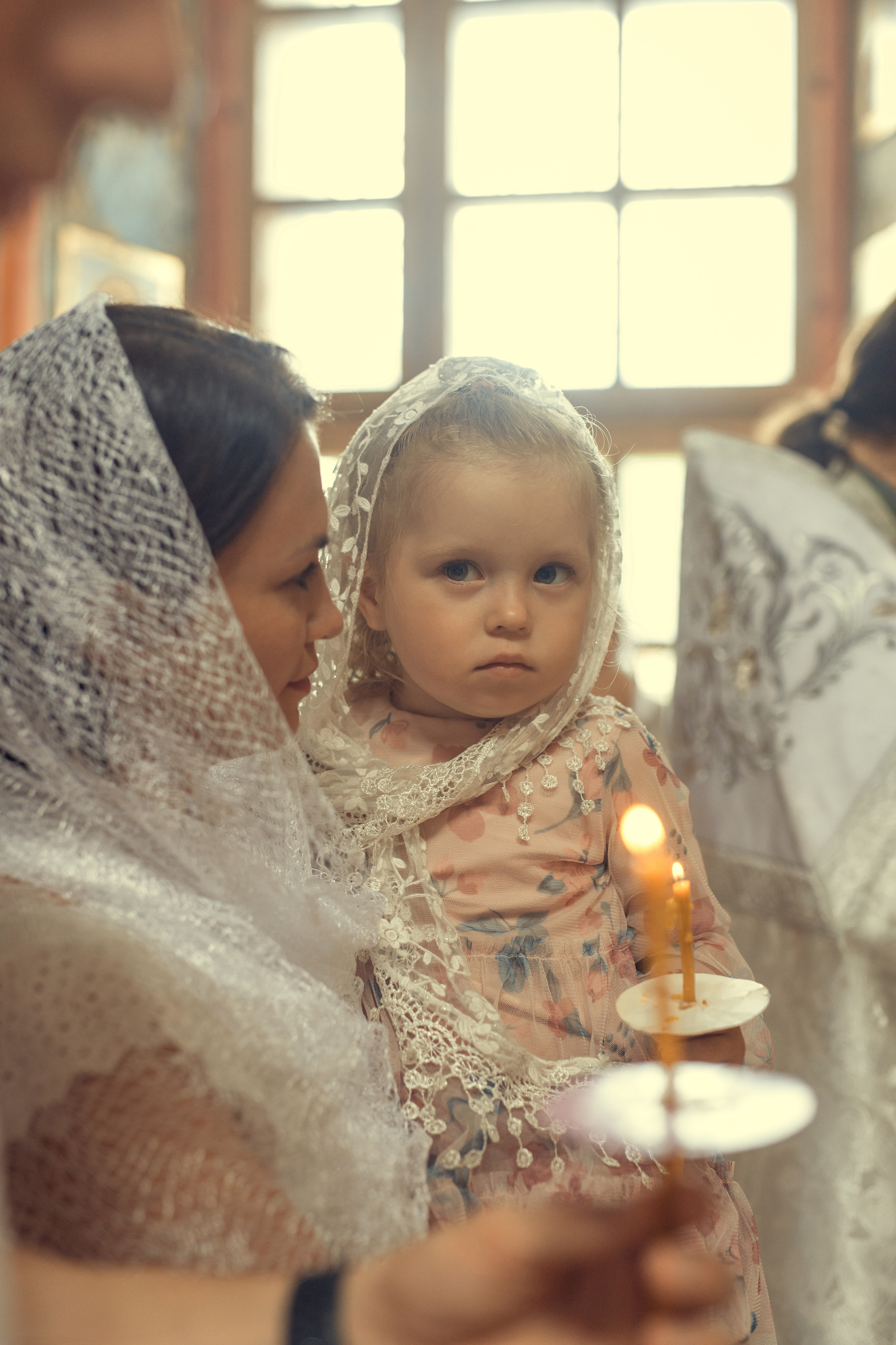 Крещение Аделины, церковь Рождества Пресвятой Богородицы в Григорьевском. Главная
