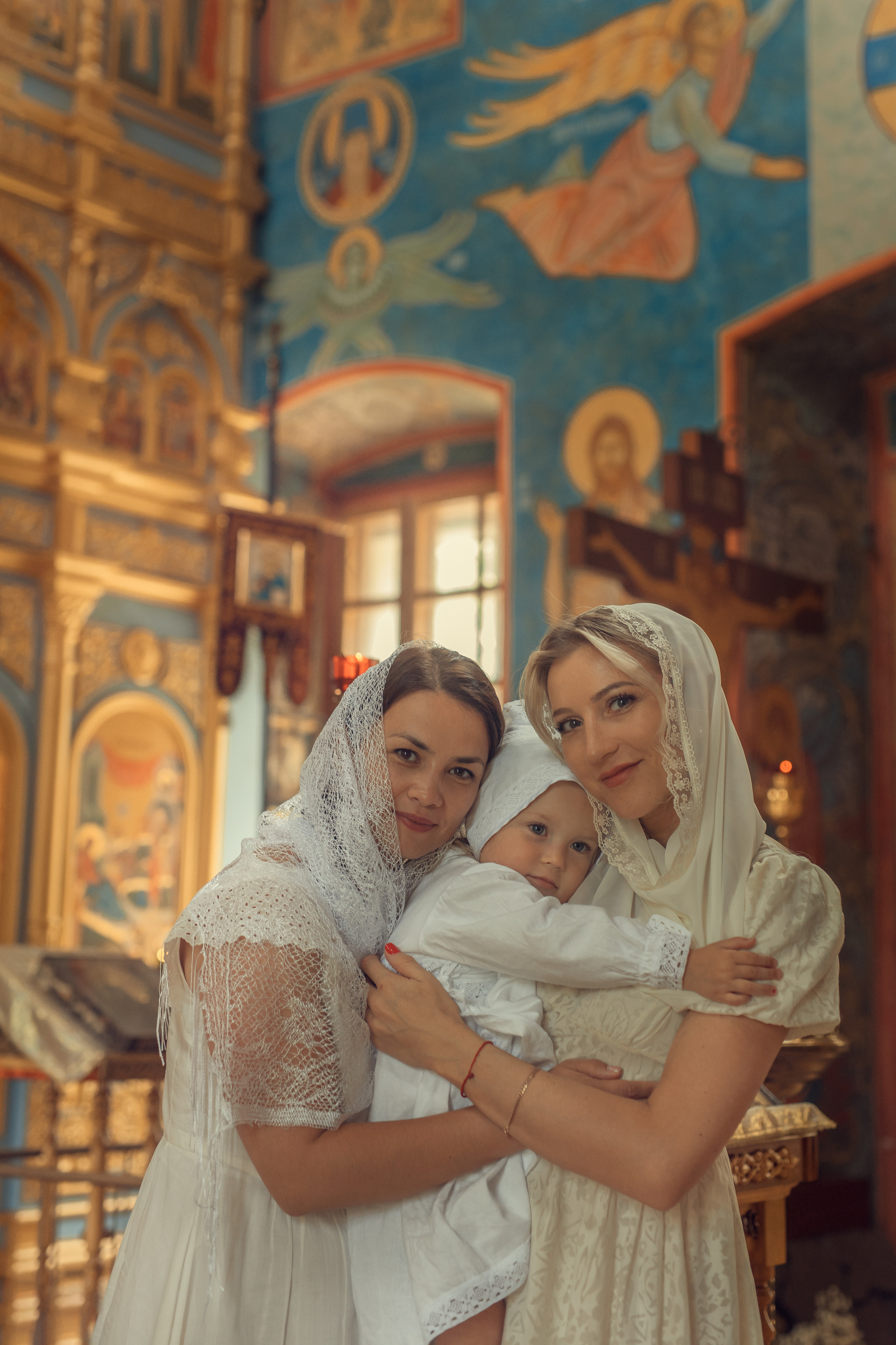 Крещение Аделины, церковь Рождества Пресвятой Богородицы в Григорьевском. Главная