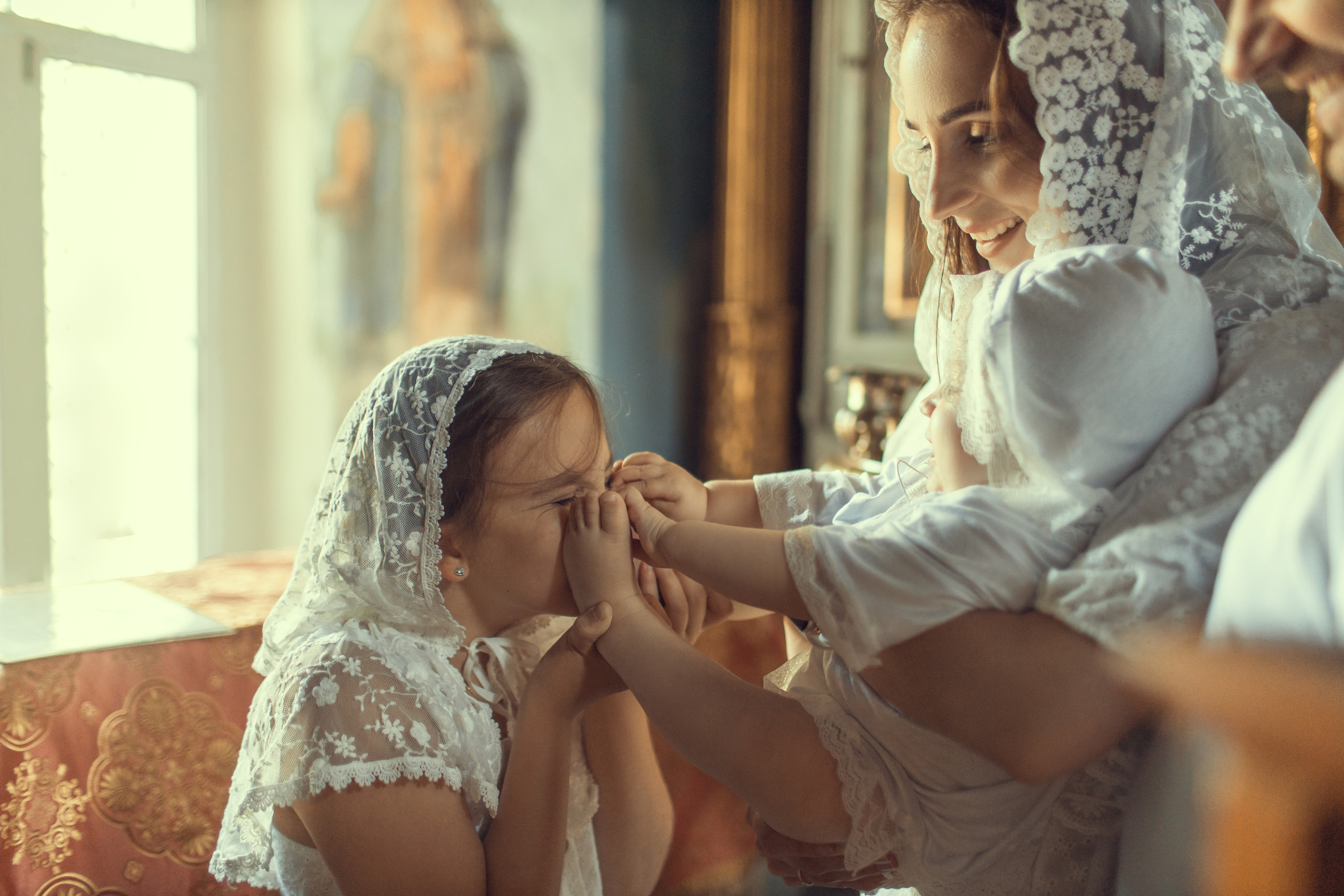 Крещение Виктории, церковь Воскресения Христова, село Вятское. Главная