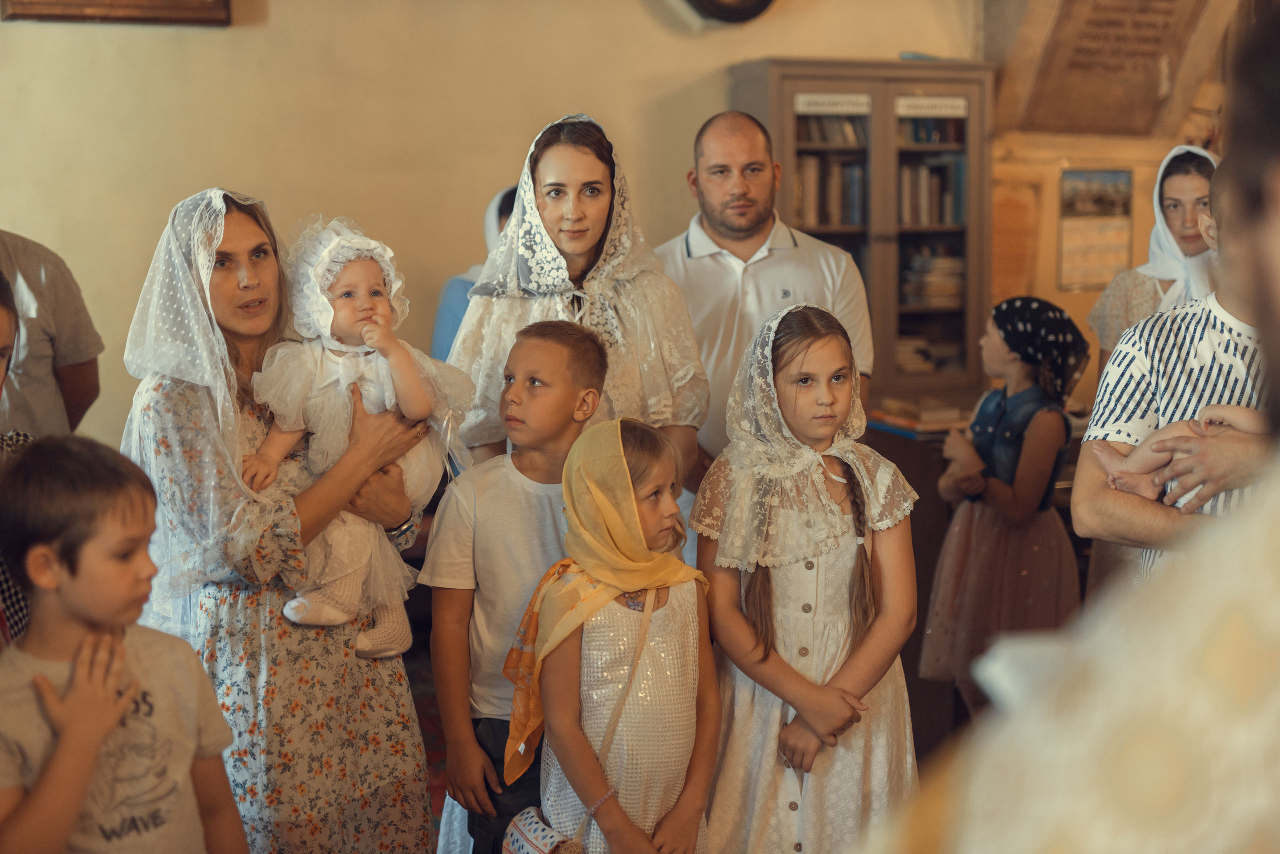 Крещение Виктории, церковь Воскресения Христова, село Вятское. Главная