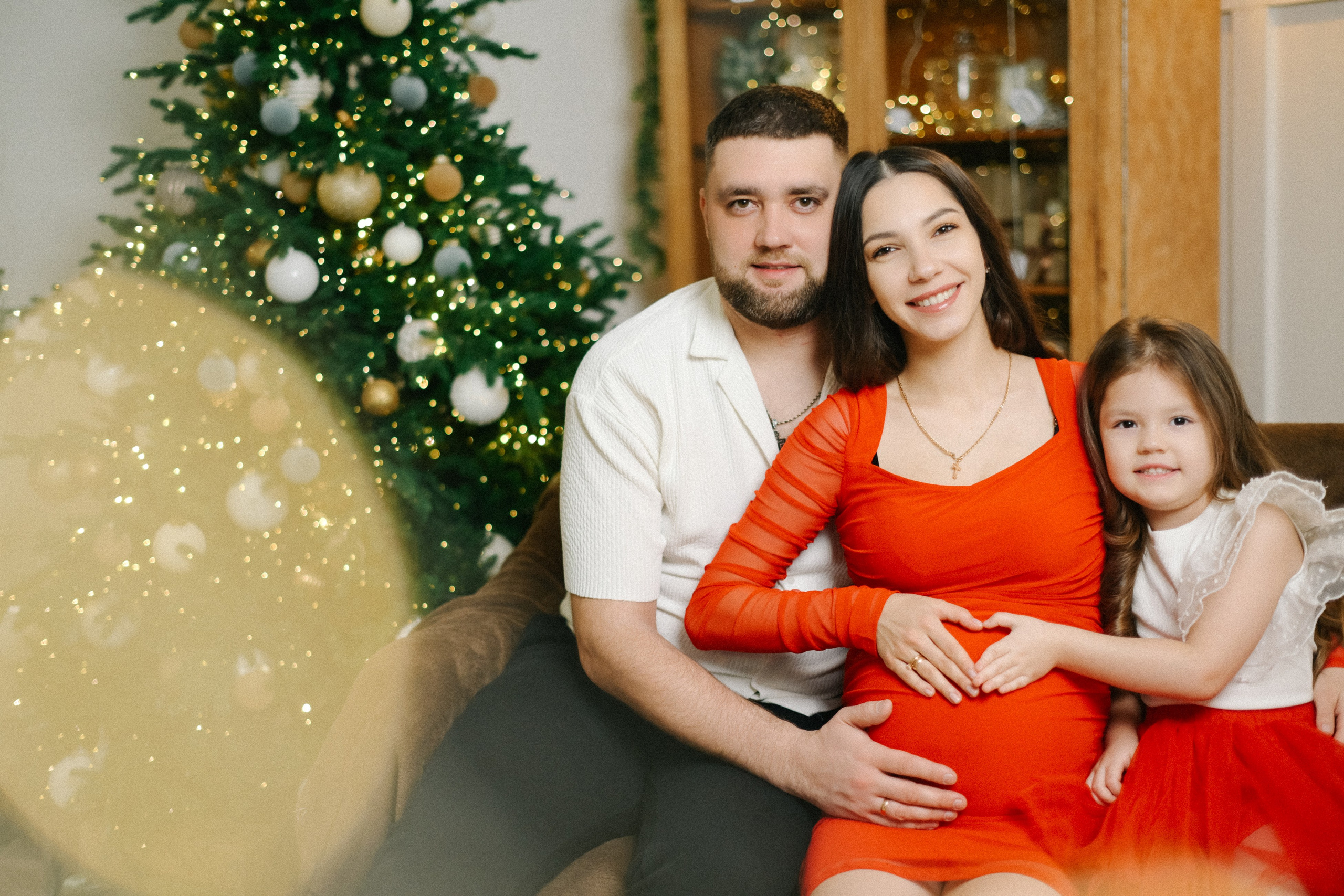 Семья Насти, Дмитрия и Лерочки