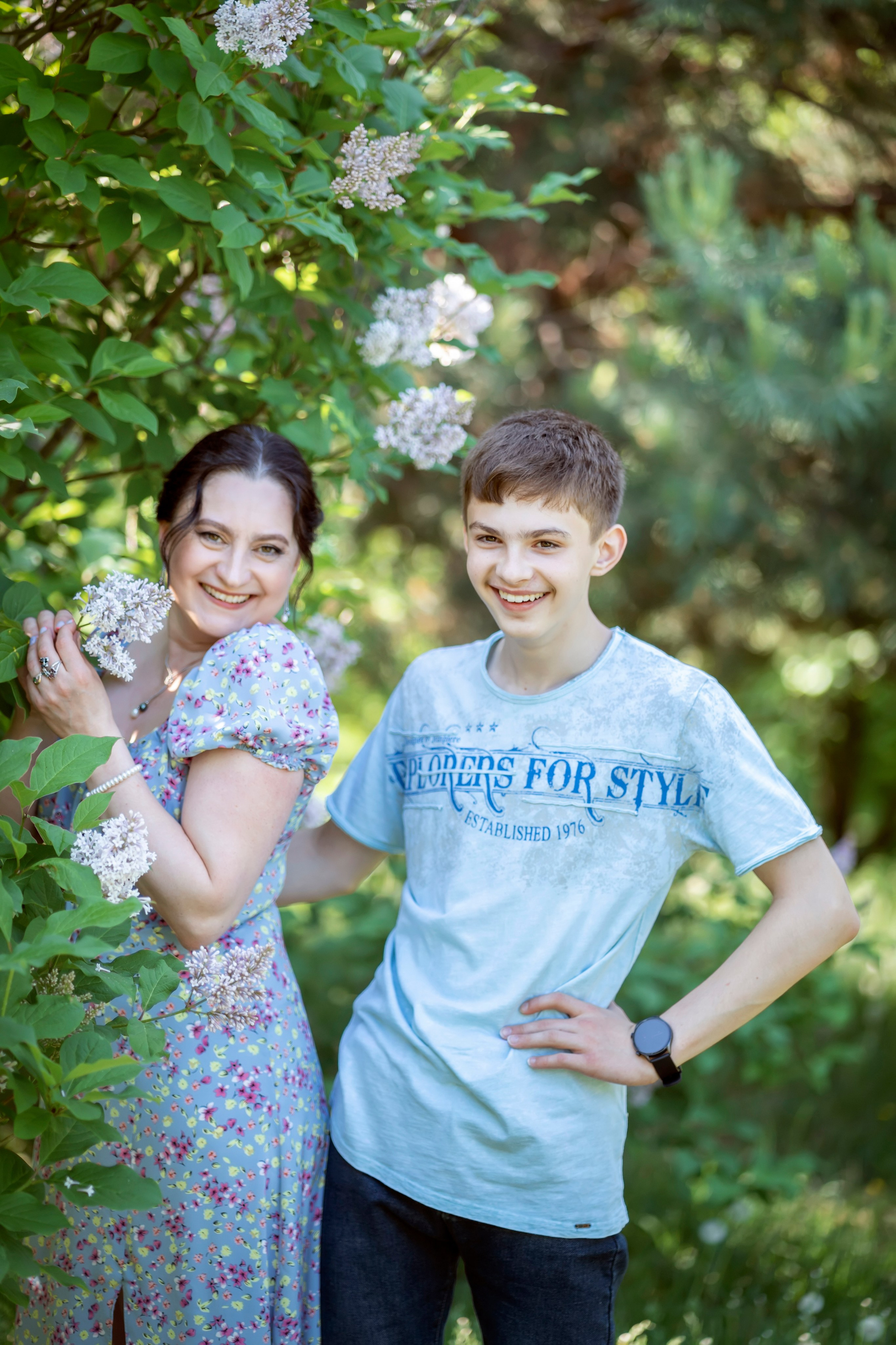 Летняя прогулка в парке. Семейный и детский фотограф в Хабаровске Анна Гриневич