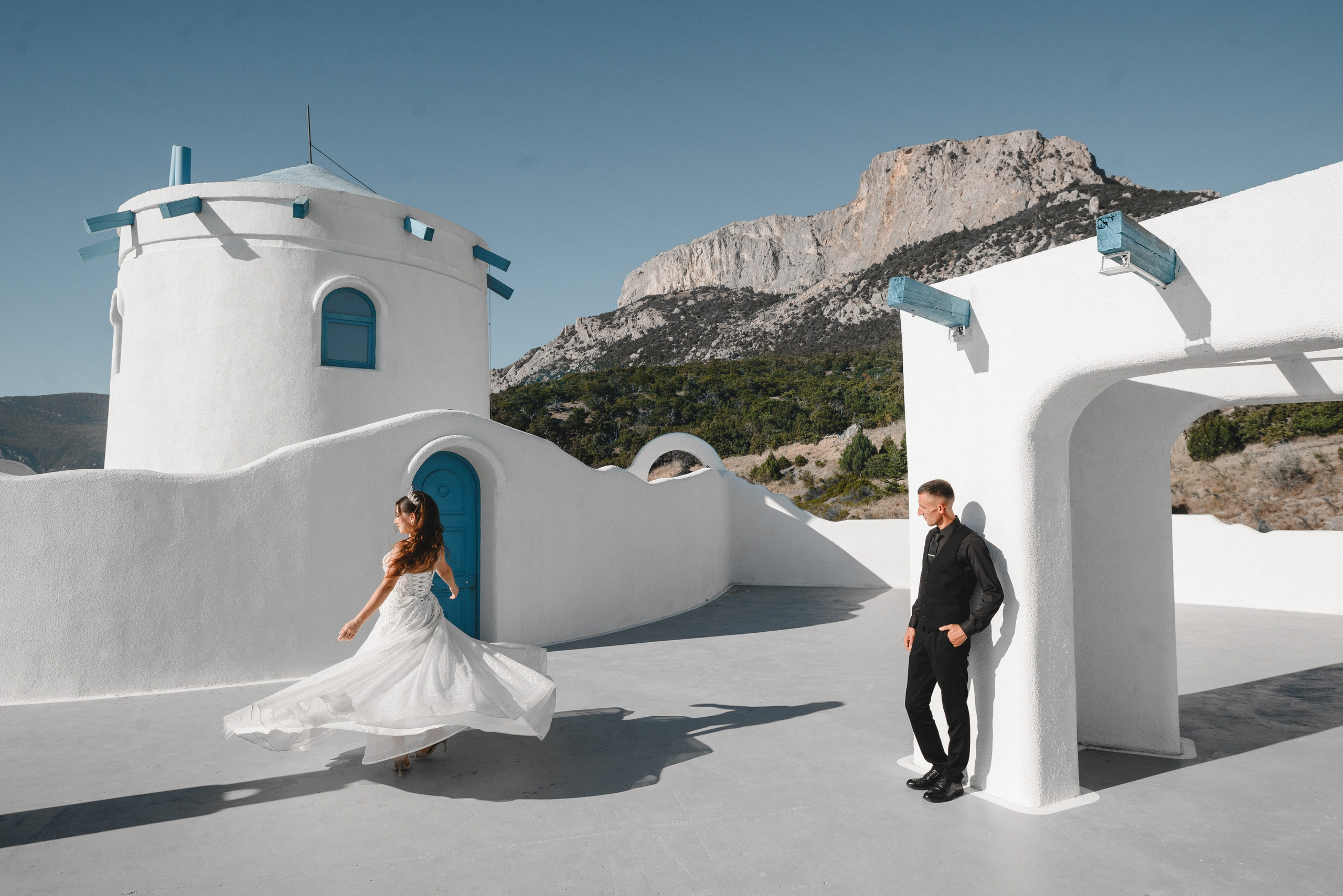 Фотосессия Санторини. Свадебный фотограф в Крыму Алексей Лобач