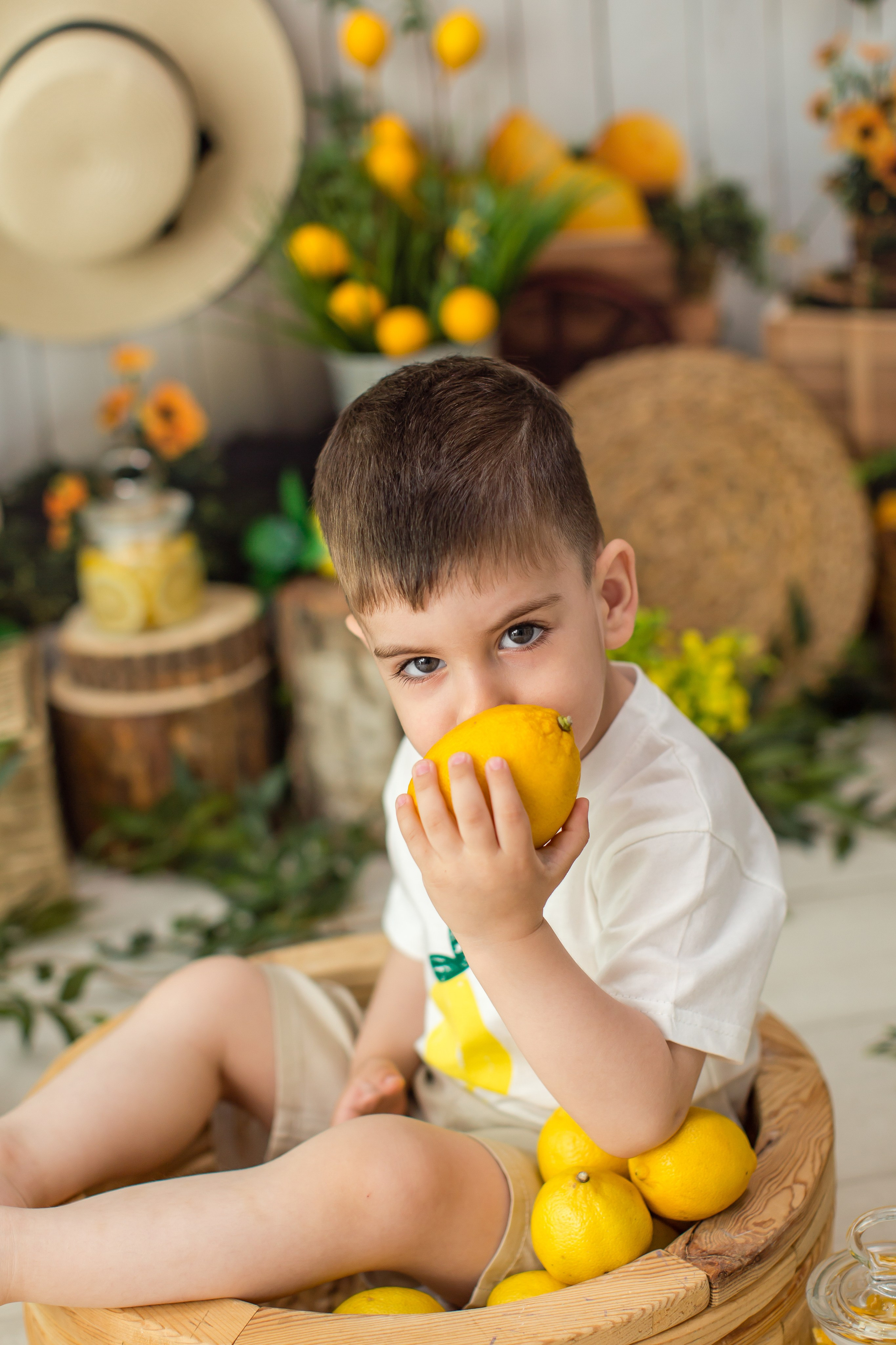 Фотодень «Лимончики» от 6 месяцев до 4 лет» 5.07.26 запись идёт. Детский семейный фотограф на первый годик город Новосибирск Дымова Светлана пакеты всё включено 1-3 года