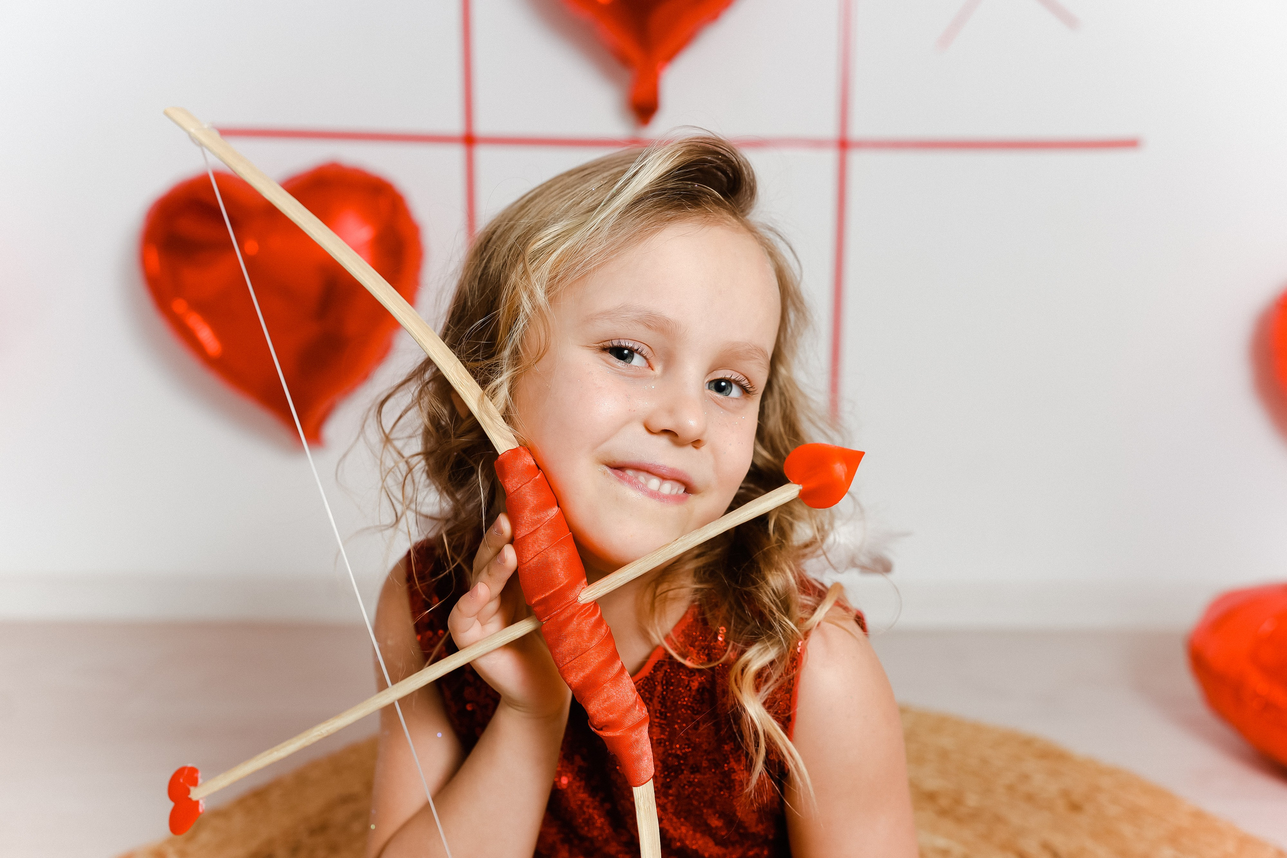 Сердечки. Фотограф новорожденных и детский фотограф в Екатеринбурге Ксени