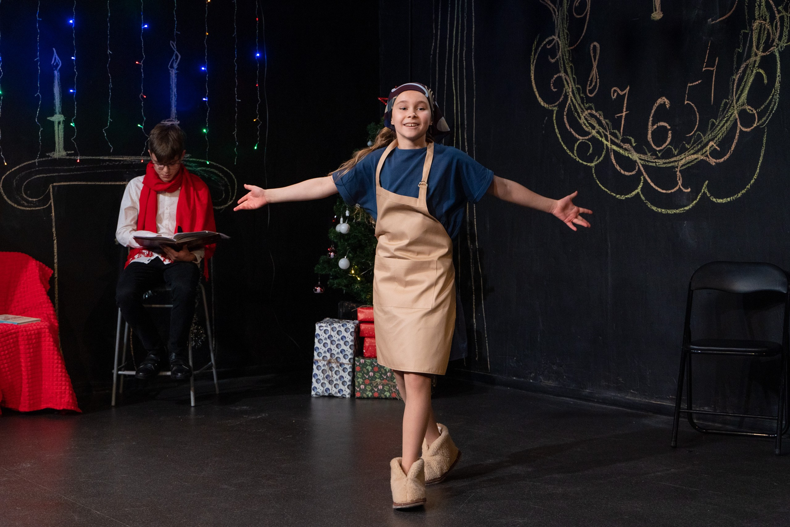 Новый год школы Фрактал. Фотограф в Санкт-Петербурге, фотодни в СПБ