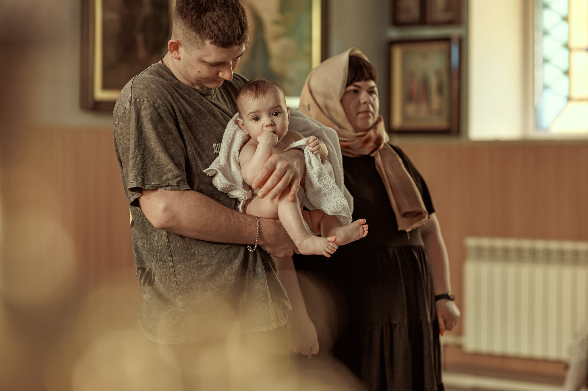 Таинство Крещения Алевтины. 23.03. Детский семейный фотограф в Абинске