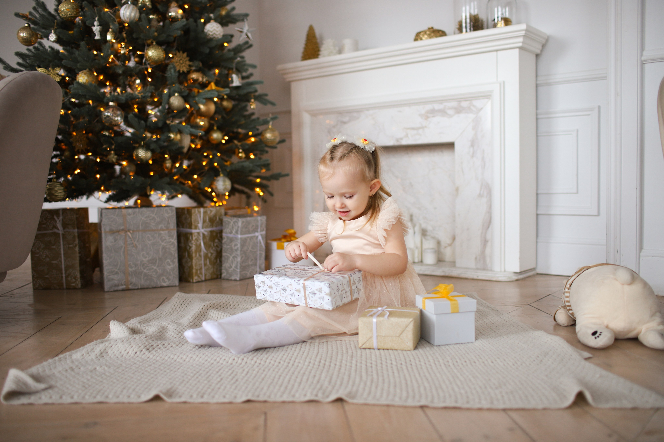 Новогодние детские фотосессии. Ирина Кан Фотограф новорожденных в Екатеринбурге