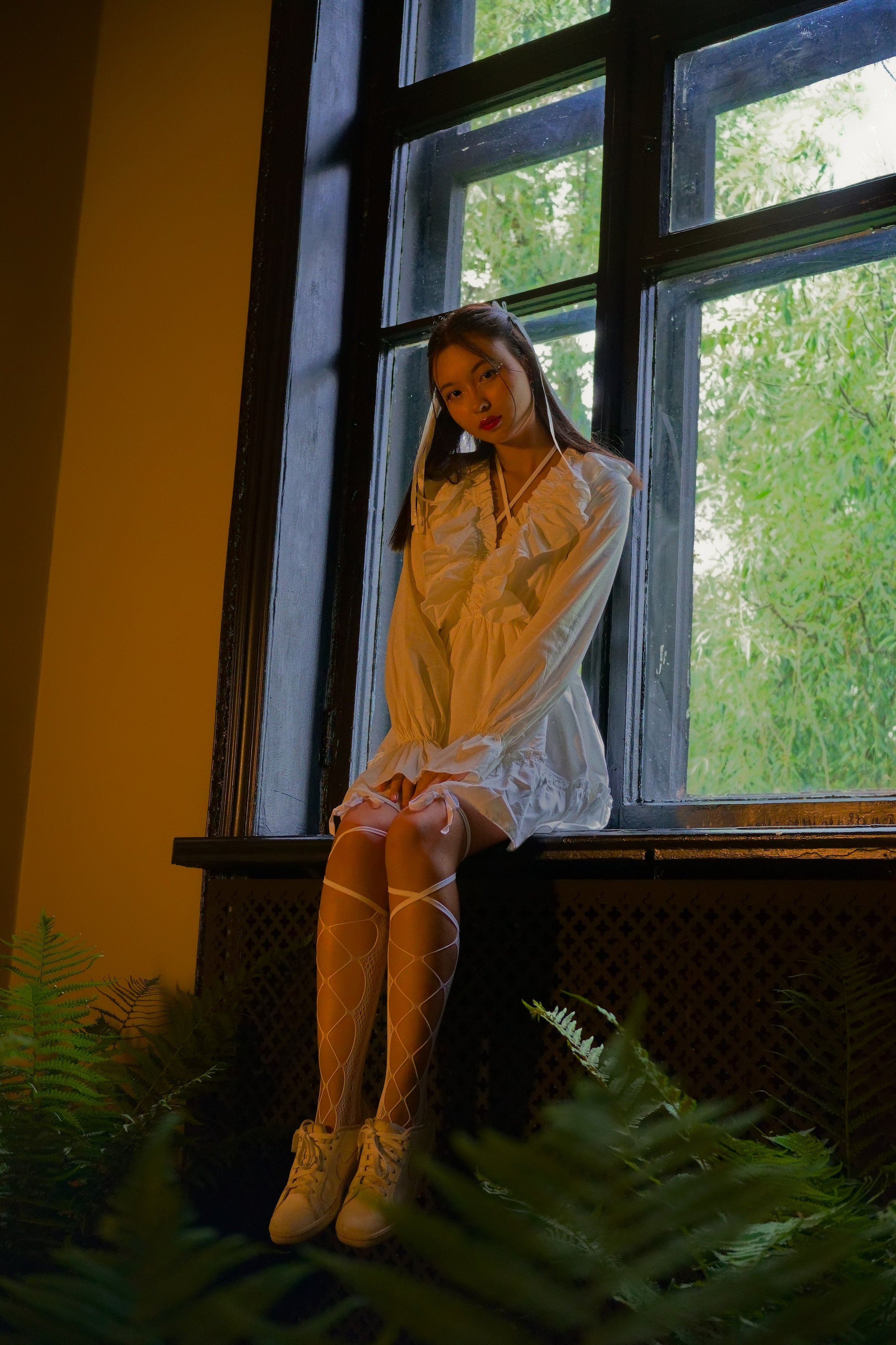 Аделина. Папоротник. Фотограф Денис Шемет