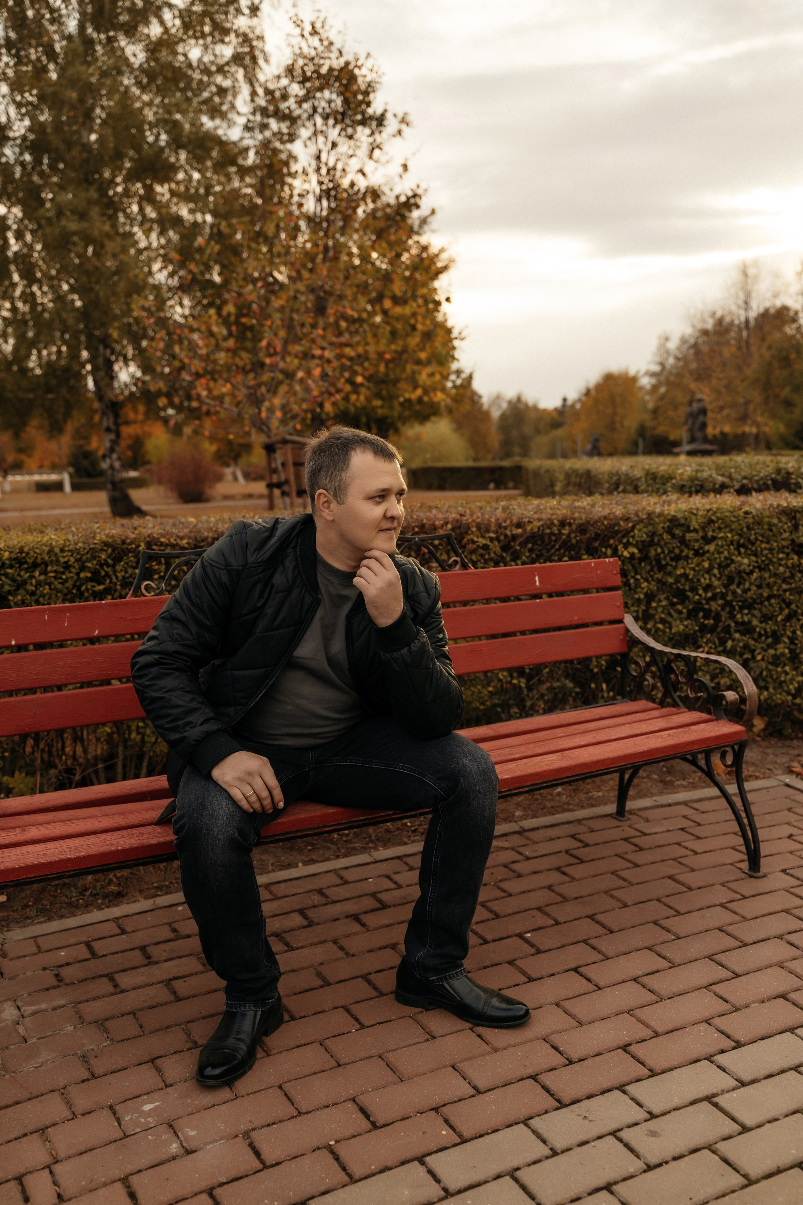 Осенняя фотосессия в стиле Love Story. Семейный фотограф в Белгороде Амелина Алина