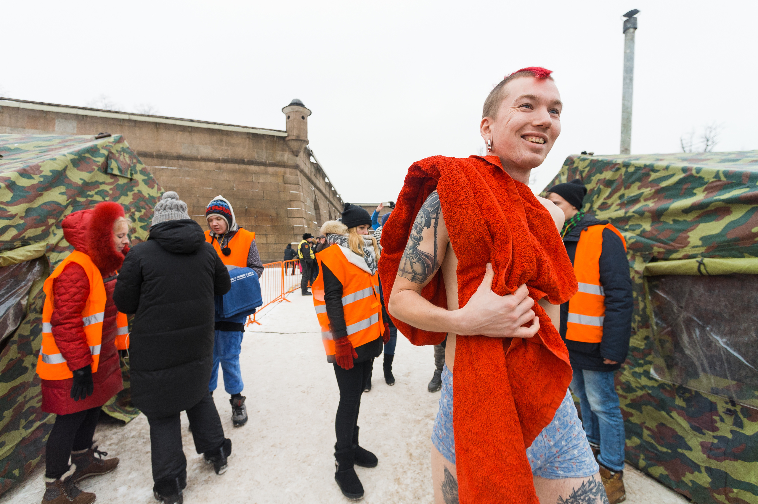 Крещенские купания. Репортажный фотограф в Санкт-Петербурге Алексеева Дарья