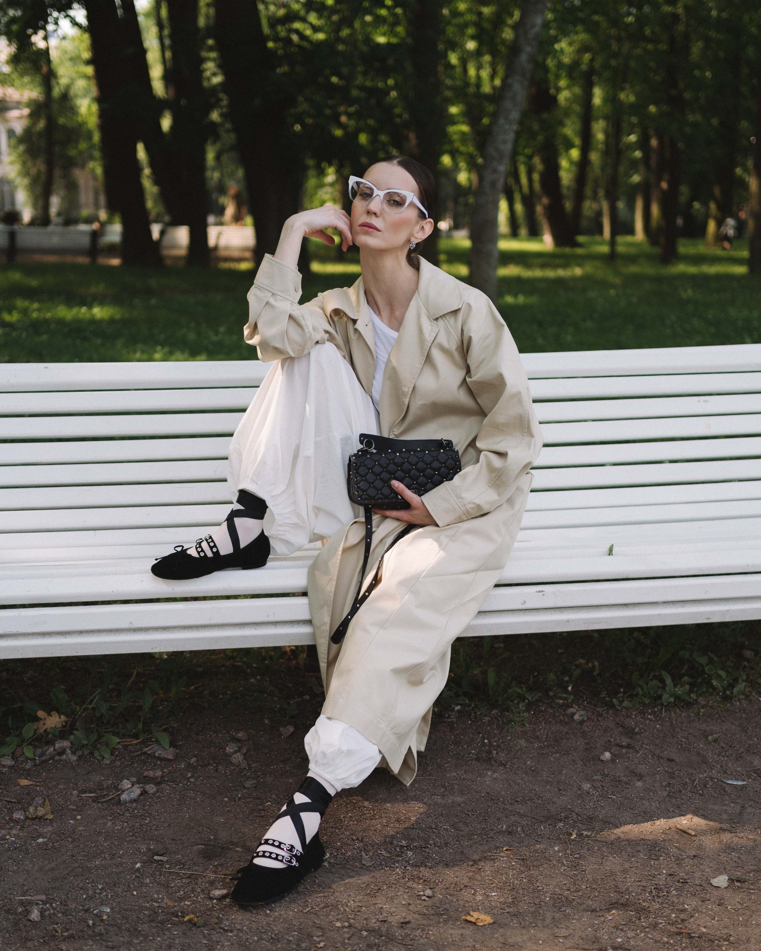 Стильные кадры в Лопухинском саду от фотографа Анастасии Галиной