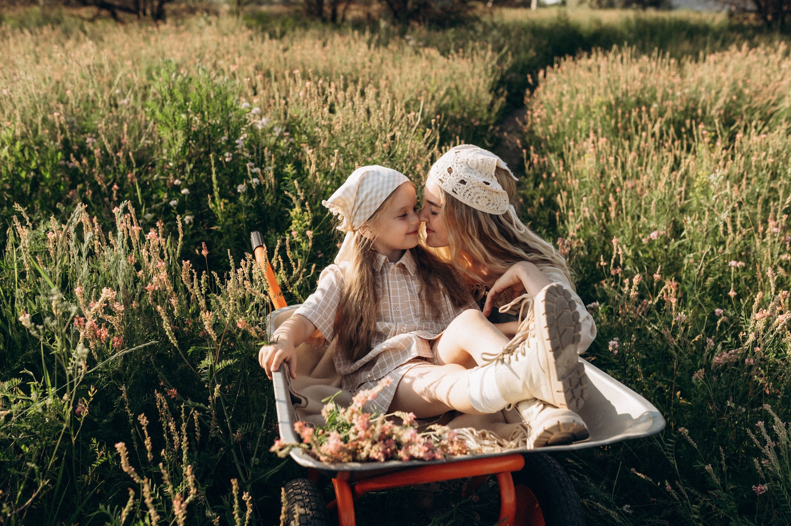 Летний вечер в деревне. Фотограф Мария Стрелкова