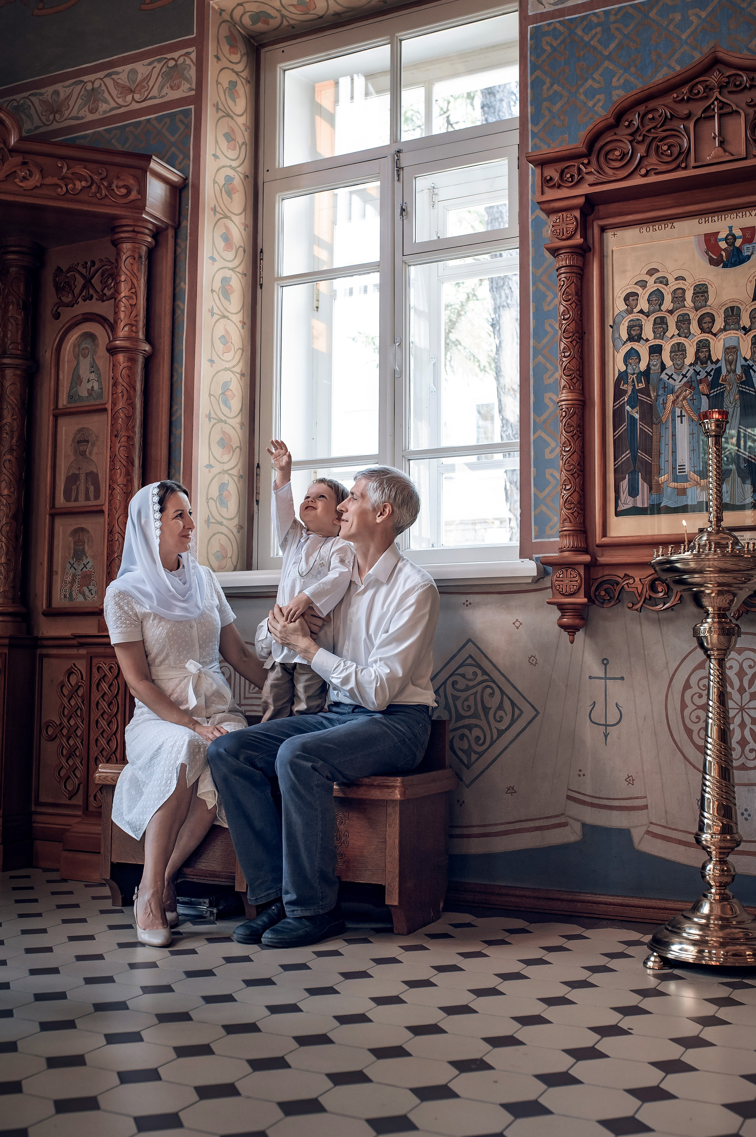 Сьемка крещения в Красноярске. Фотограф на крещение в Красноярске. Фотографы крещения/венчания  Красноярск Татьяна и Вячеслав Переваловы