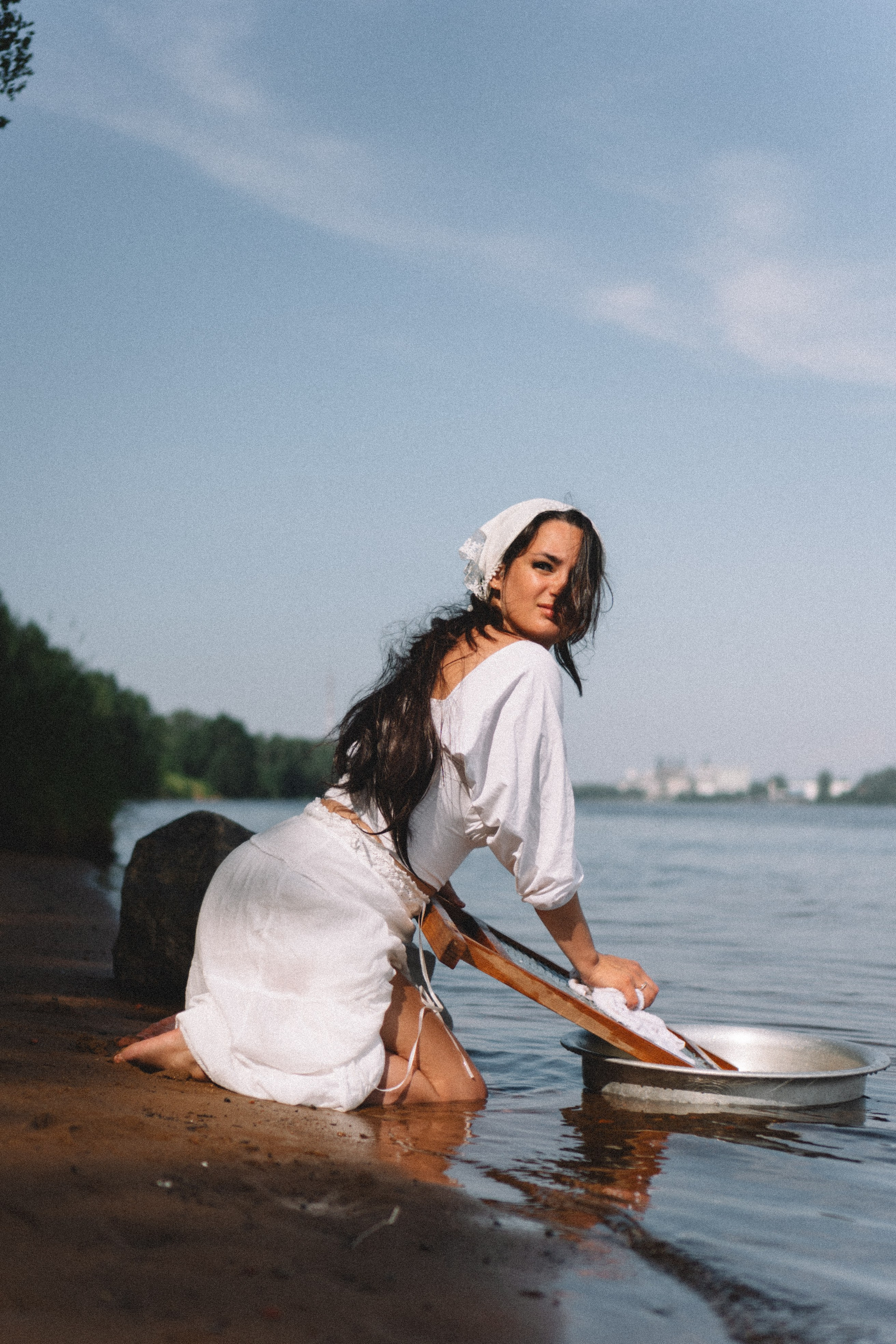 СТИРКА НА РЕКЕ. Профессиональный фотограф, Санкт-Петербург — Виктория Богомолова