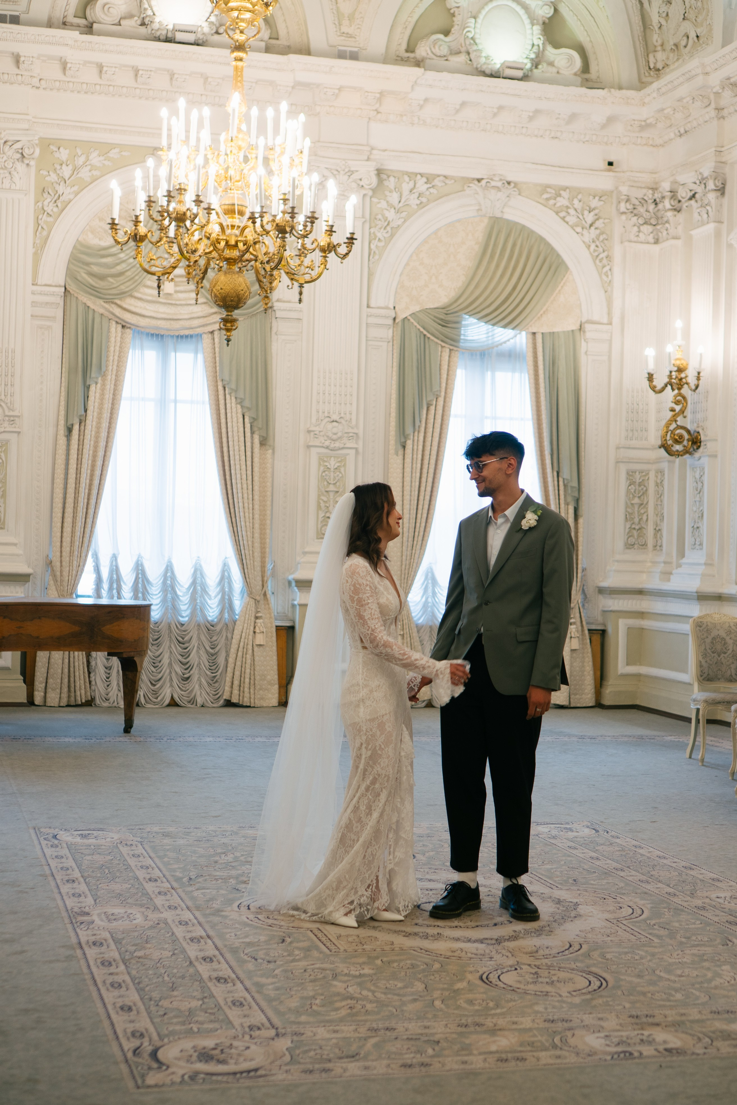 СВАДЕБНАЯ СЬЕМКА В ПЕРВОМ ДВОРЦЕ БРАКОСОЧЕТАНИЯ. Профессиональный фотограф, Санкт-Петербург — Виктория Богомолова