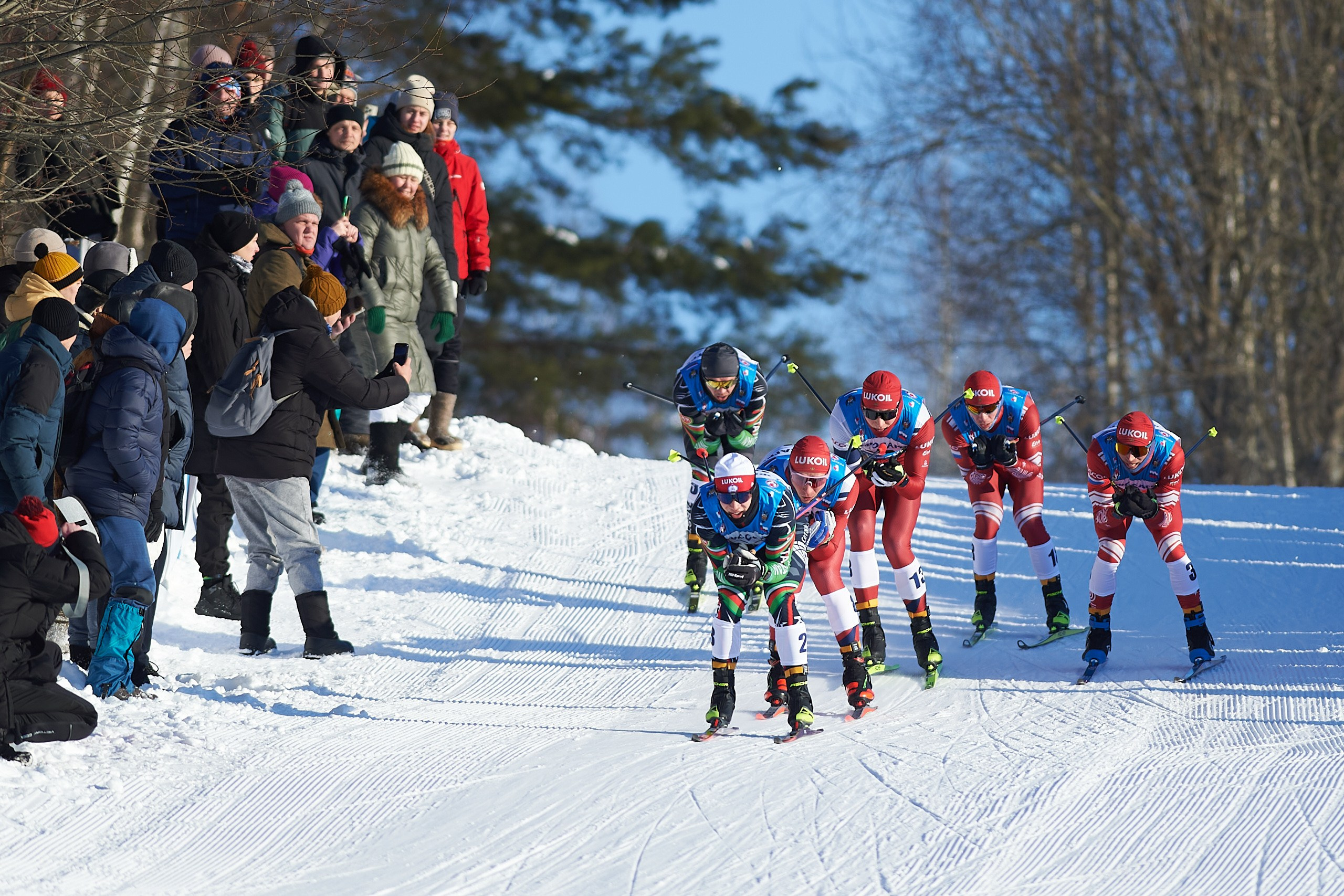 VI этап ФосАгро Кубка России по лыжным гонкам. Спринт. Ижевск 25.01.2025. Спортивный репортажный фотограф в Ижевске Сергей Мерзляков