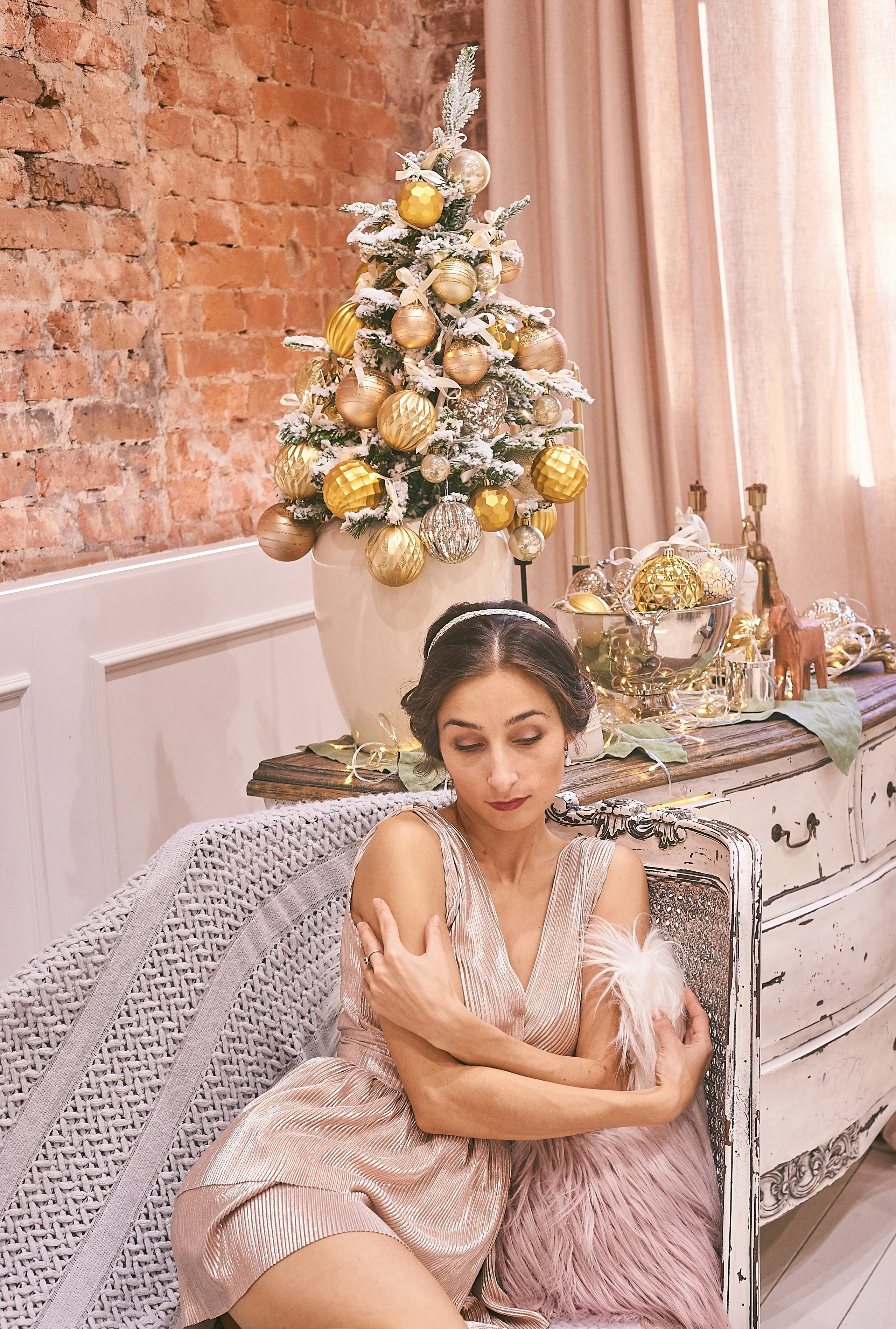 Новогодняя съёмка. Анна Катасонова