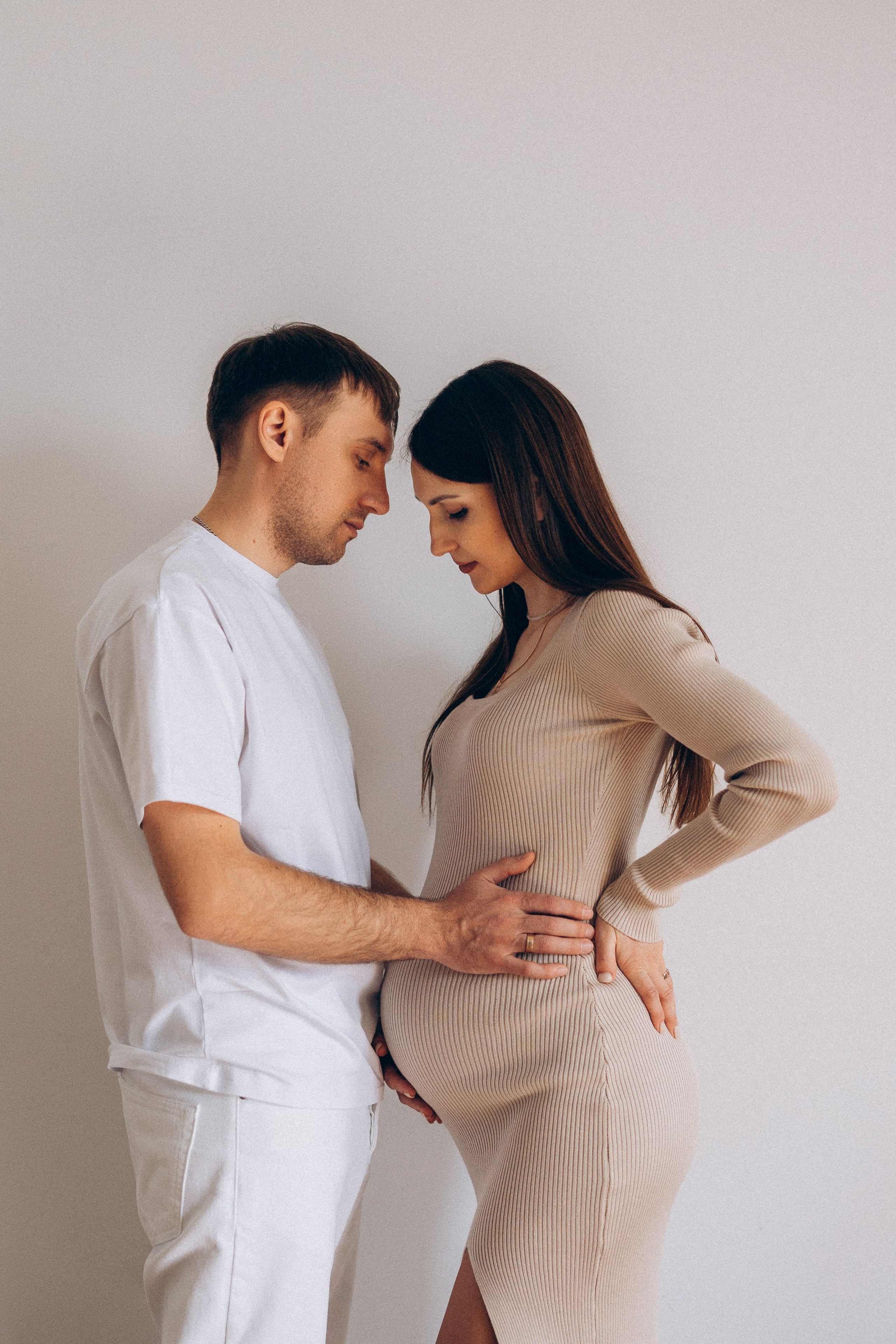 идеи для фотосессии беременность в студии 